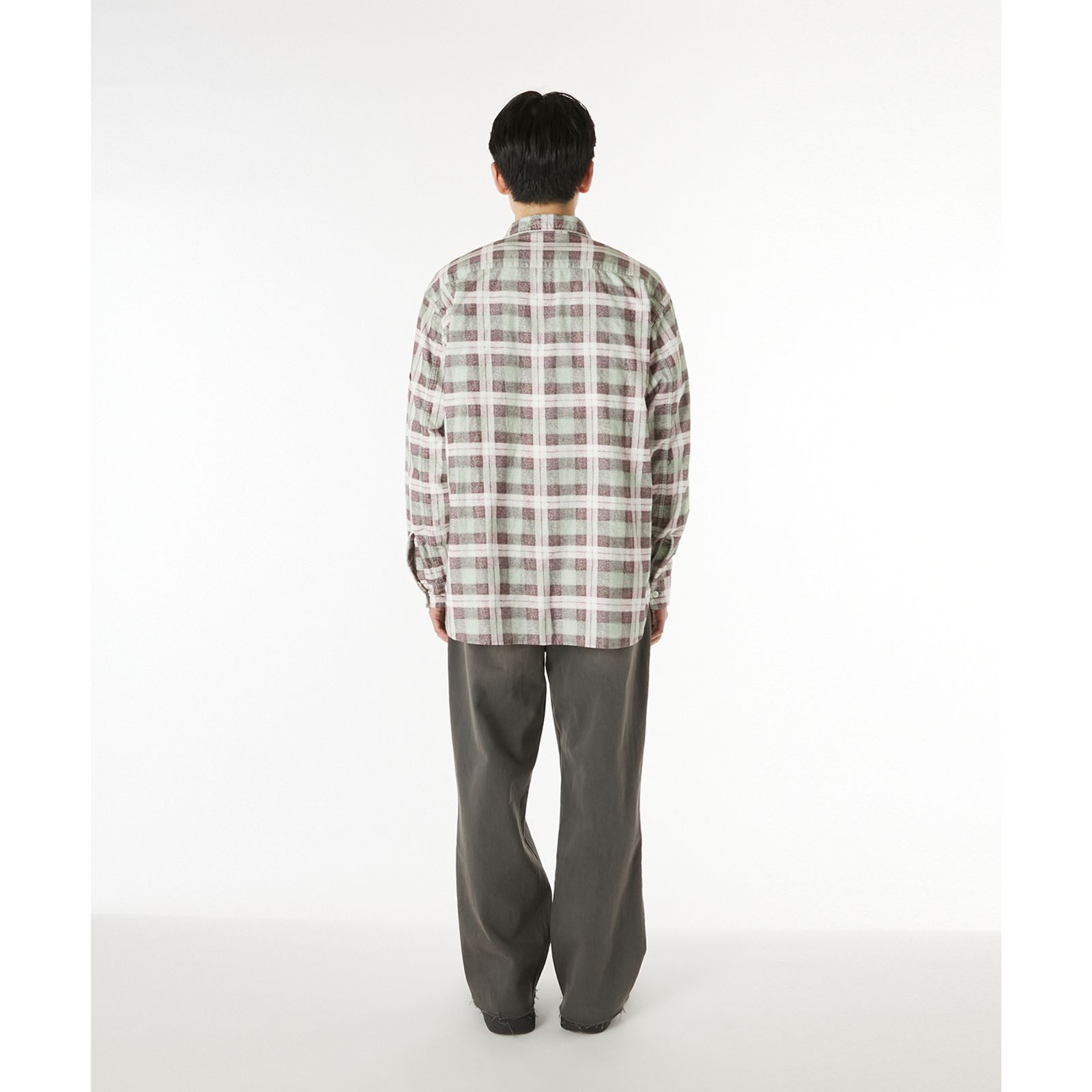 × BIG MAC SHIRT （GRN CHECK）｜× ビッグマック チェックシャツ｜2252-SH60-025