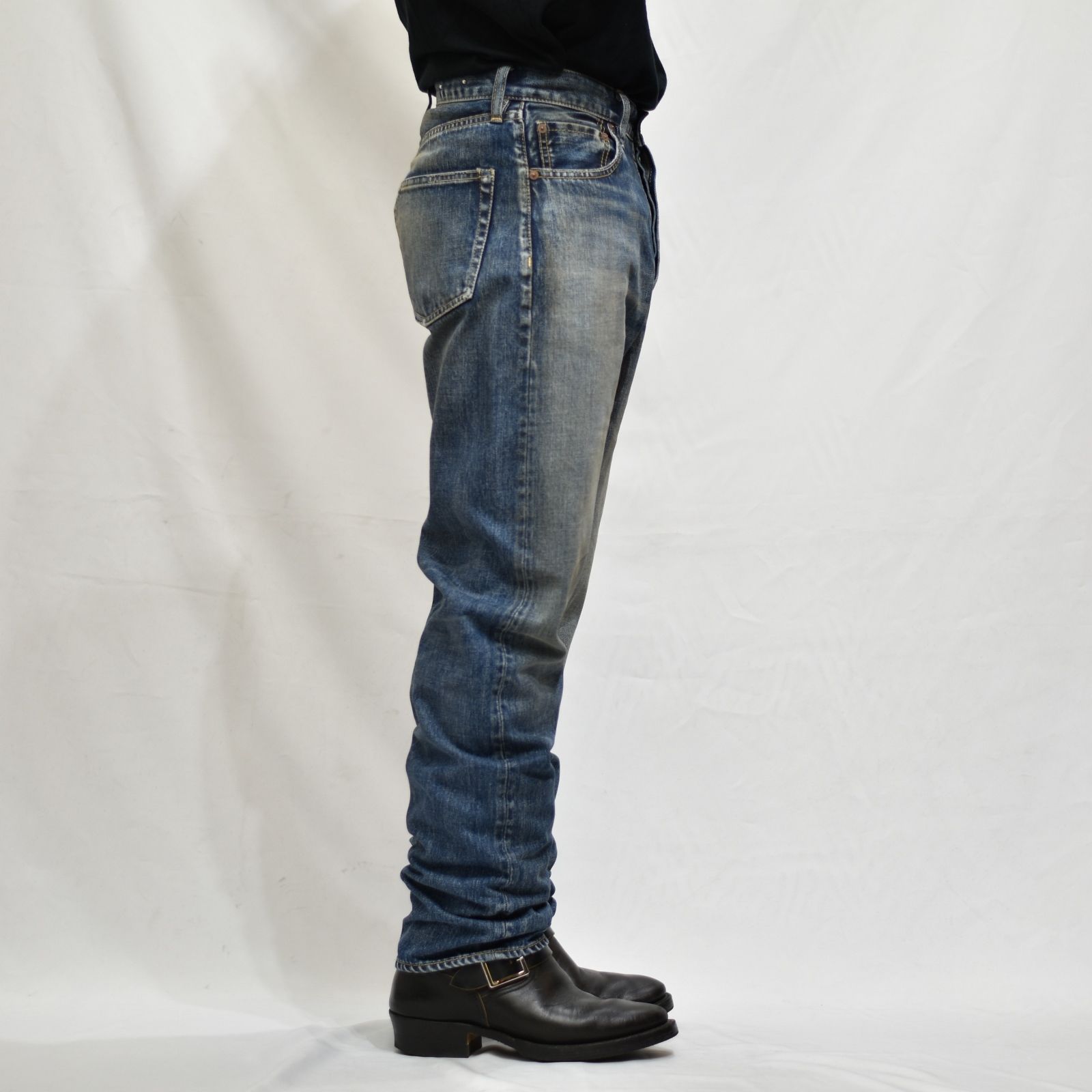 【未使用品】MINEDENIM L.straight 5pocket USD約855cm