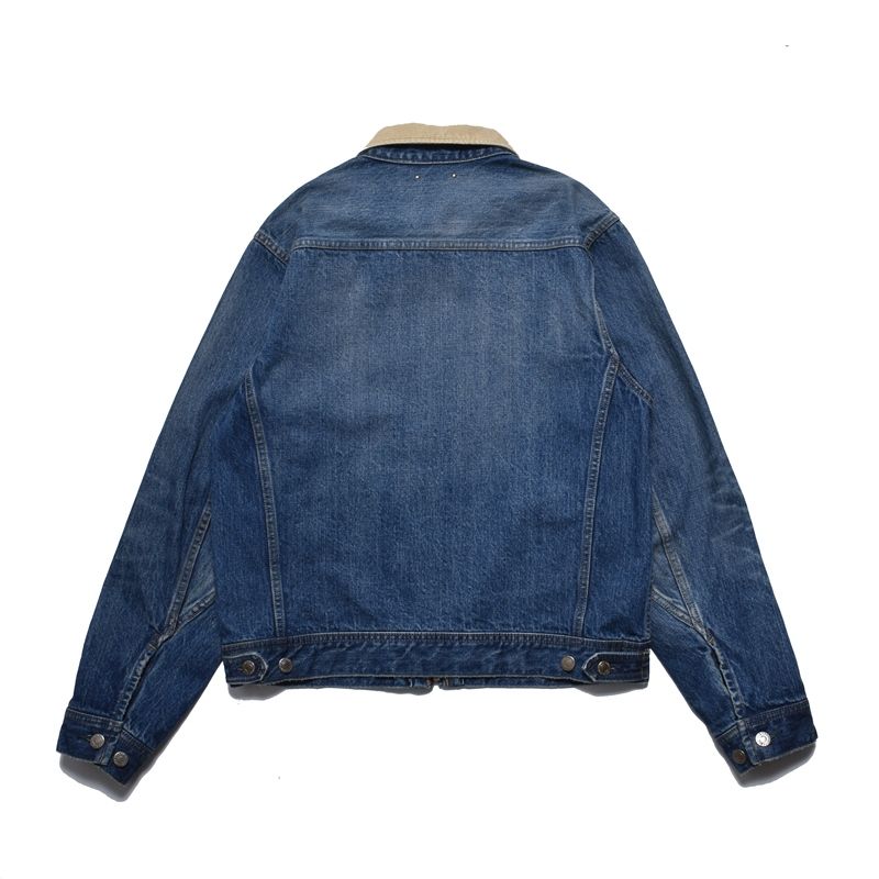 Denim Zipup Trucker Jacket  （USD / インディゴ）｜トラッカージャケット｜MDFBF09801