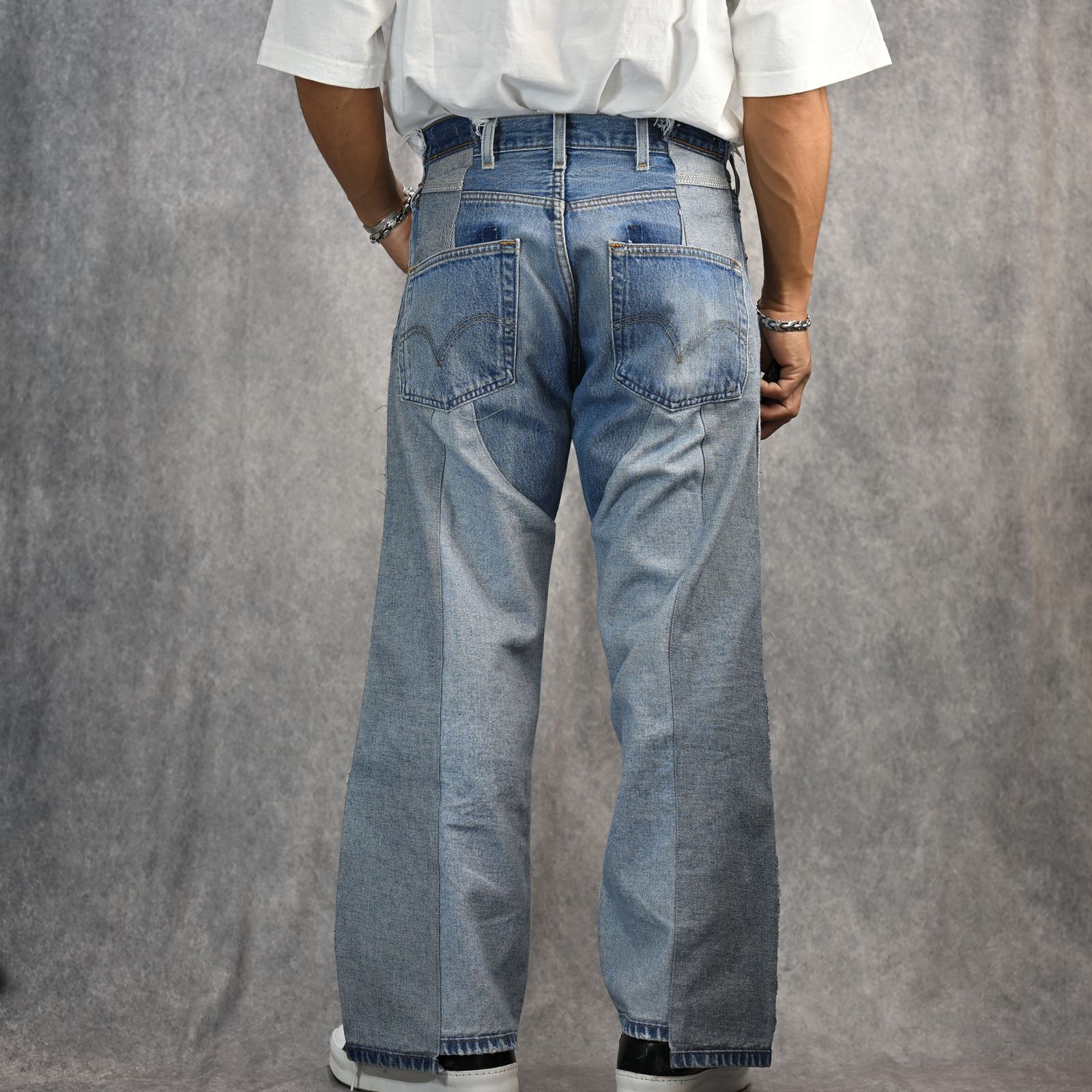OLD PARK×MINEDENIM Inside out Chaps Jeans （USS） / MND-25SSOP002