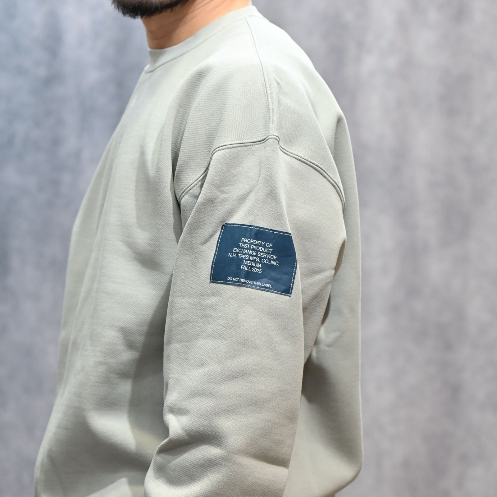 EXCHANGE SERVICE SWEAT SHIRT （BEIGE） / エクスチェンジ スウェットトレーナー （ベージュ） 9252-CS81