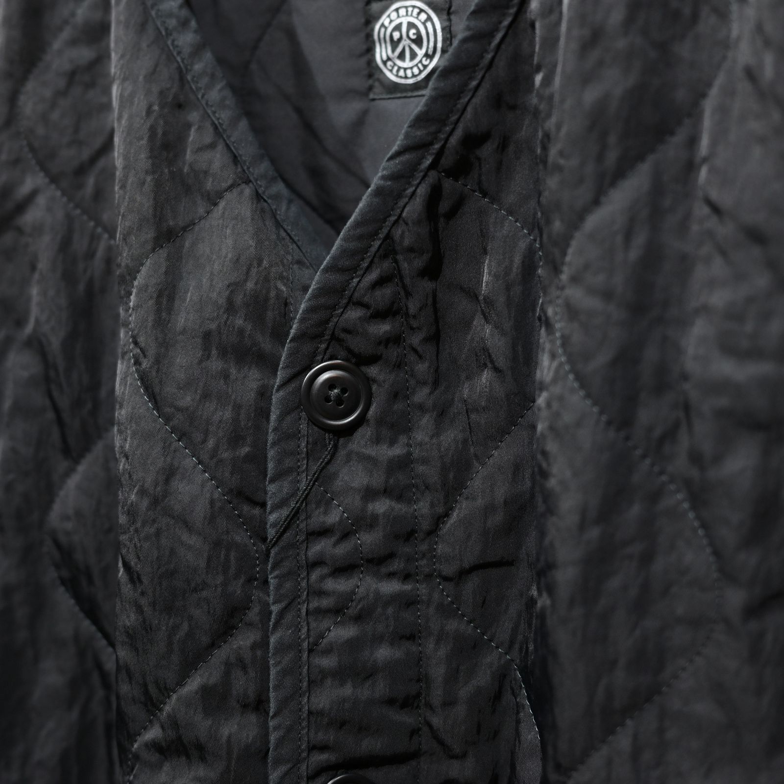 SUPER NYLON MILITARY LINER (BLACK)|スーパーナイロン ミリタリー ライナー ジャケット (ブラック) PC-015-2014-10