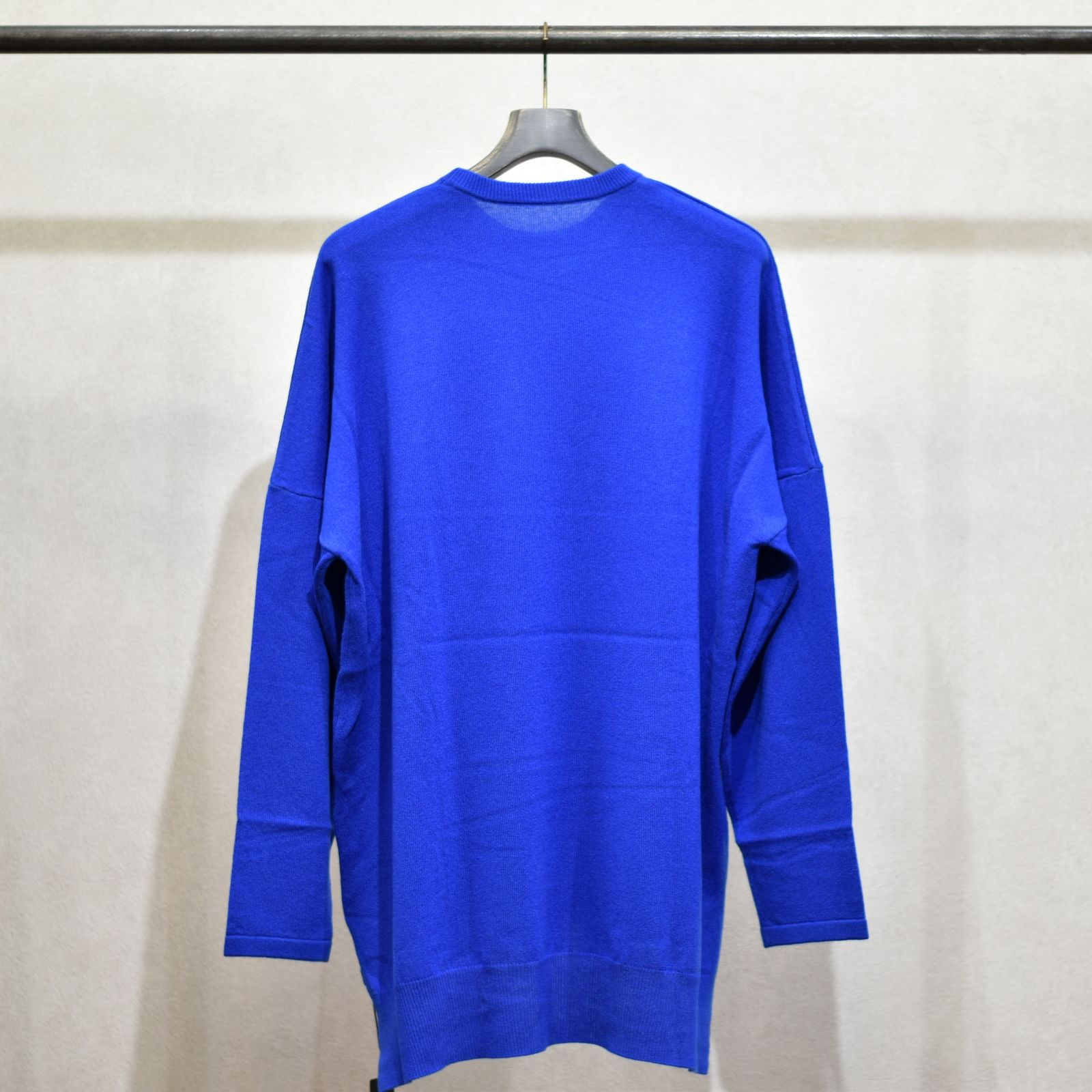 ウールカシミアニット クルーネック （LAPIS）