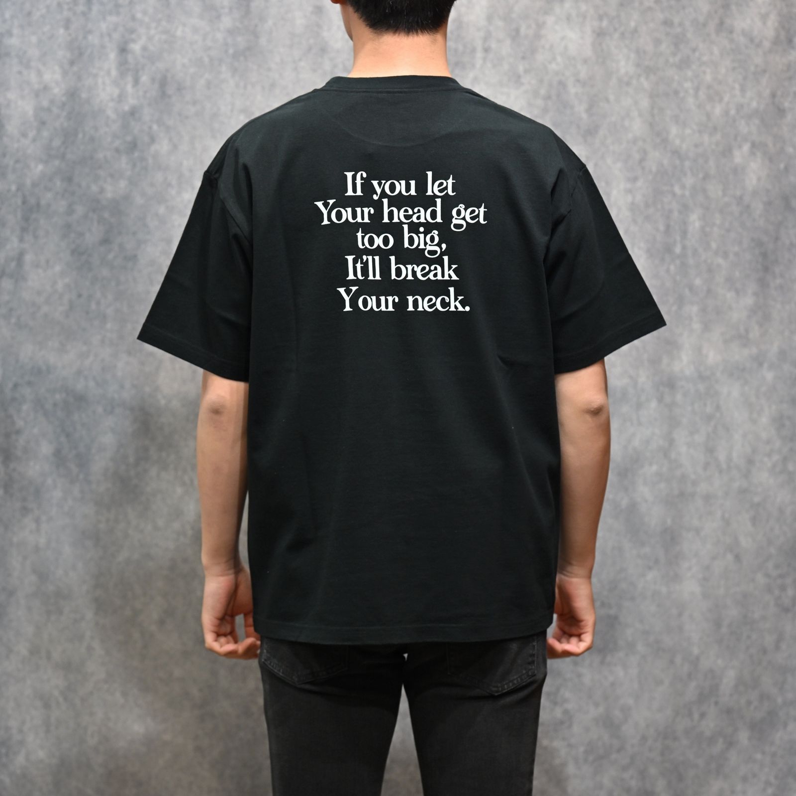 It’ll Break Your Tee （BLK） ｜プリントTシャツ (ブラック)｜2604-4001