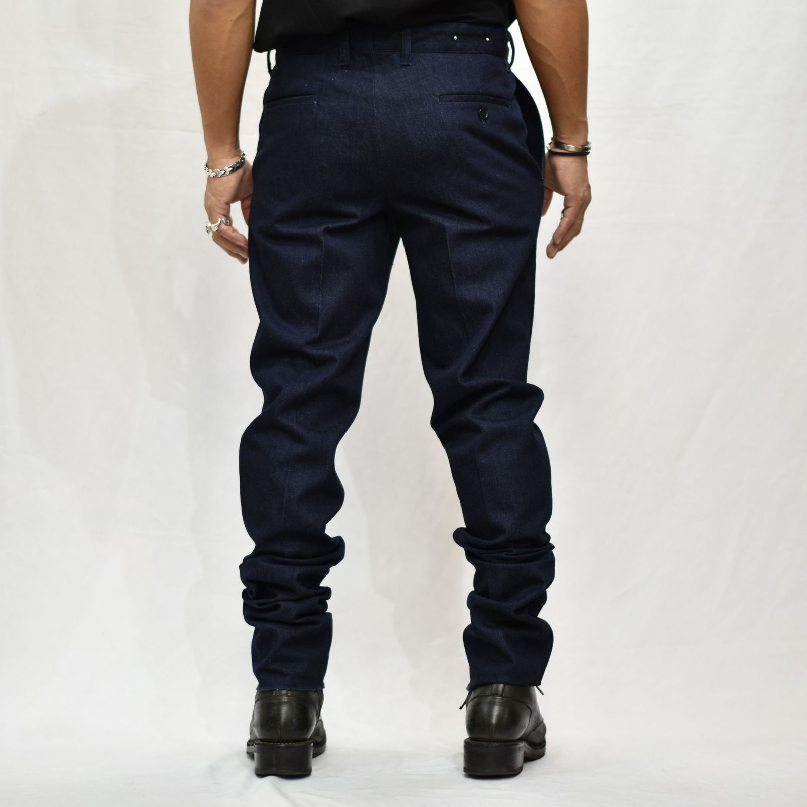 MINEDENIM - Washed Denim Slacks | chord online store MINEDENIM - Washed Denim Slacks | chord online store