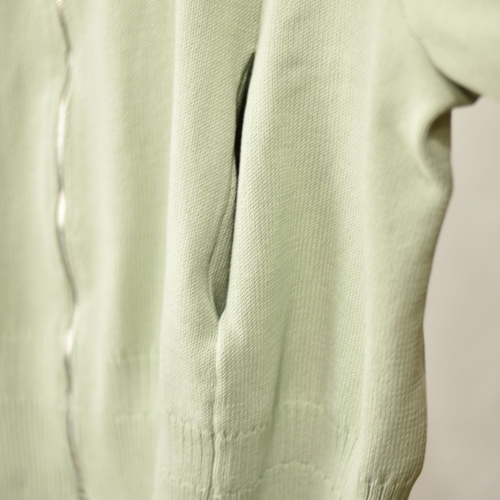 ハイネックニットブルゾン / LB23SS-KNBL01 (SPRING GREEN)