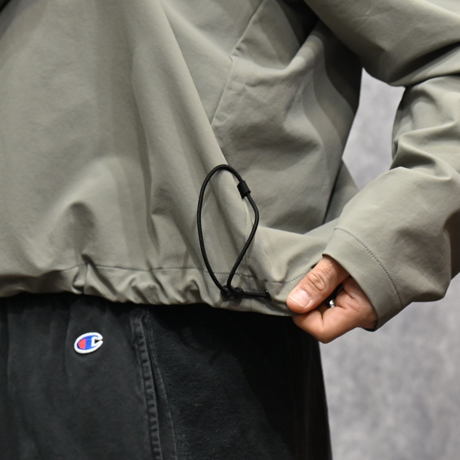HALF ZIP PULLOVER （GRAY / グレー）｜ハーフジップ プルオーバー｜9261-CS06-004