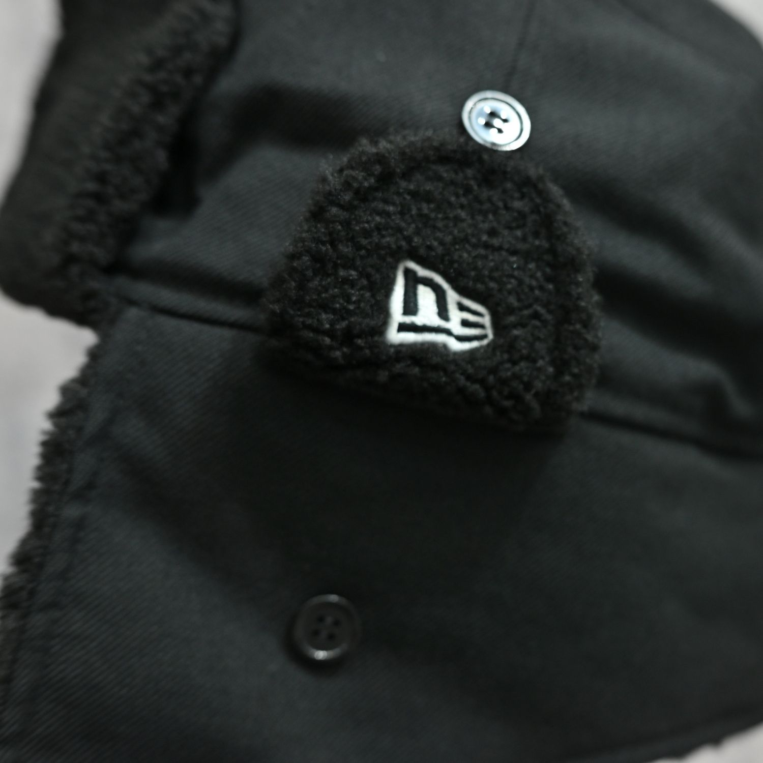 Y's × New Era TRAPPER （Black）｜トラッパー｜YYV-H24-195-1