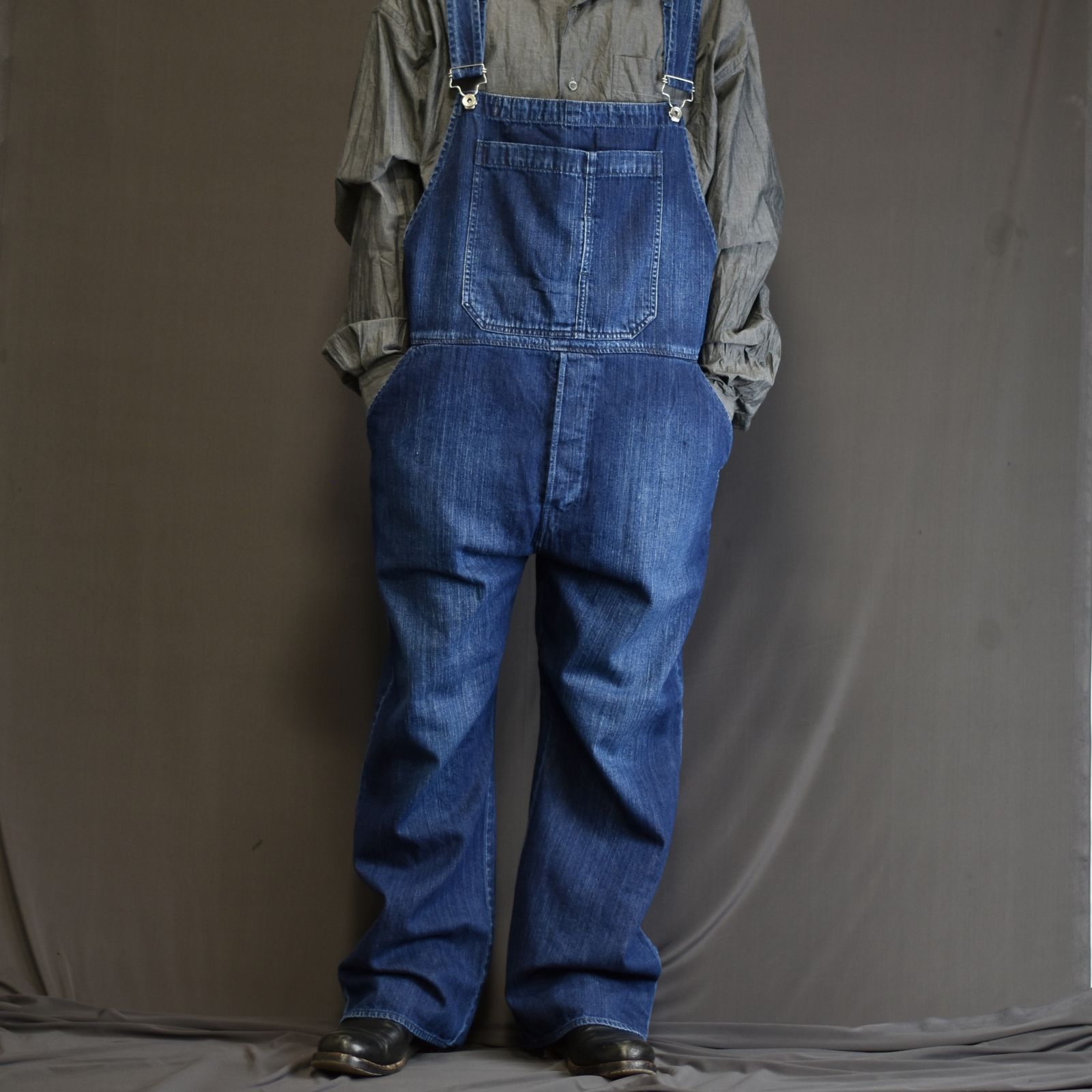 Porter Classic - STEINBECK DENIM OVERALLS (INDIGO 