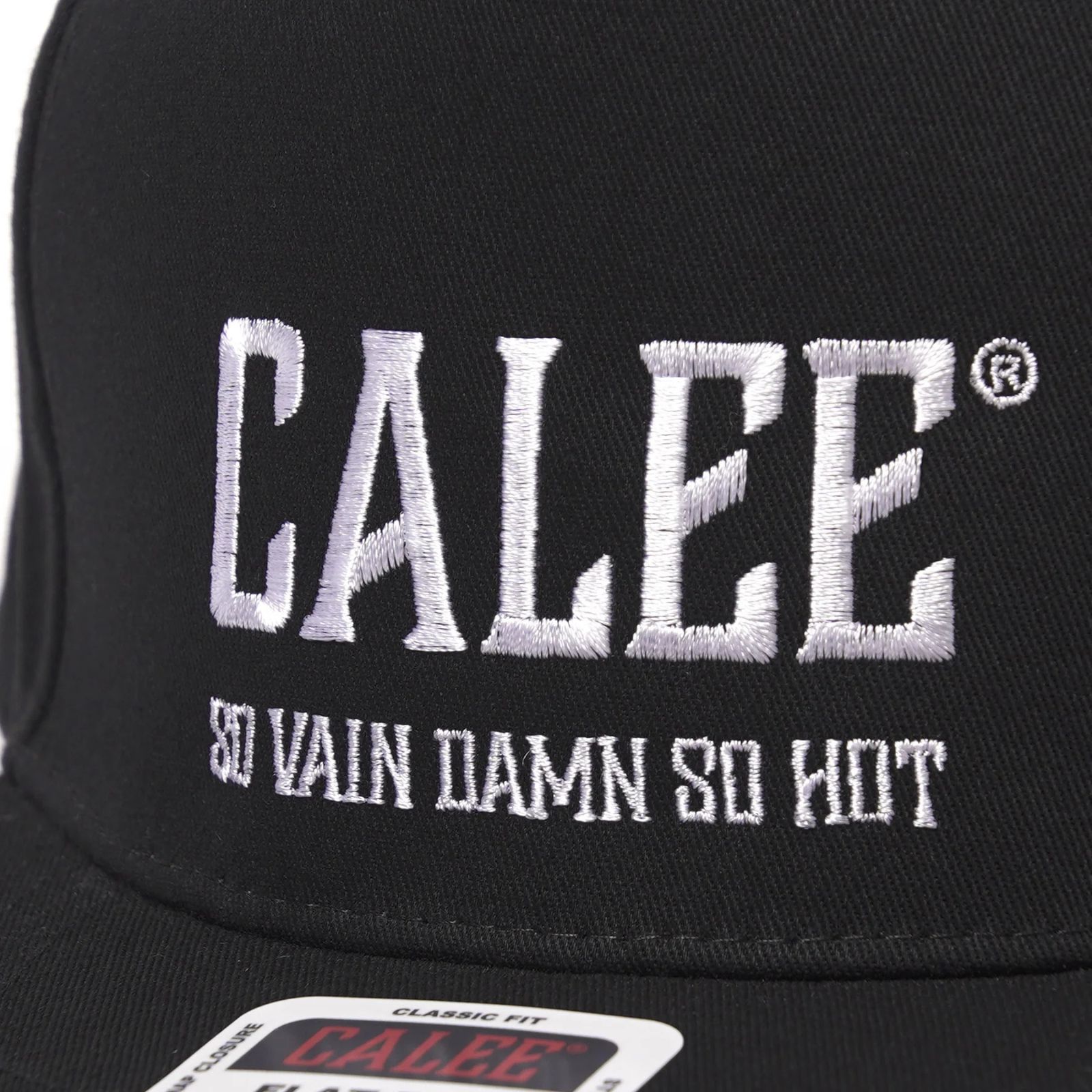 CALEE NATIONAL LOGO SOUVENIR CAP (BLACK/WHITE)｜ベースボール キャップ｜CL-25EA001EX