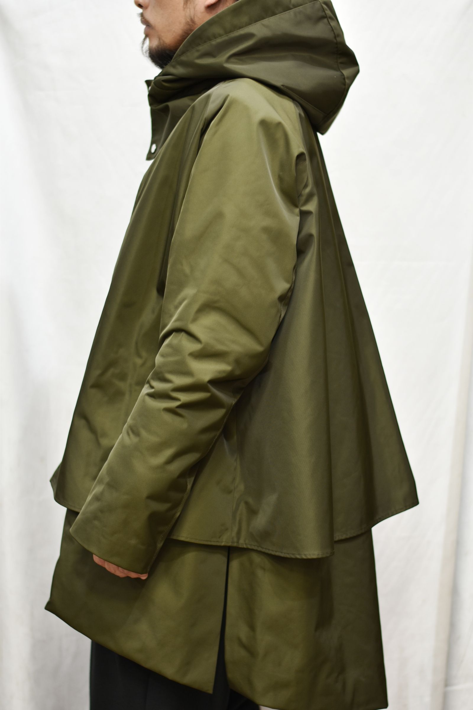 デタッチャブルフードコート / LB21FW-CO02-SL (SAGE)