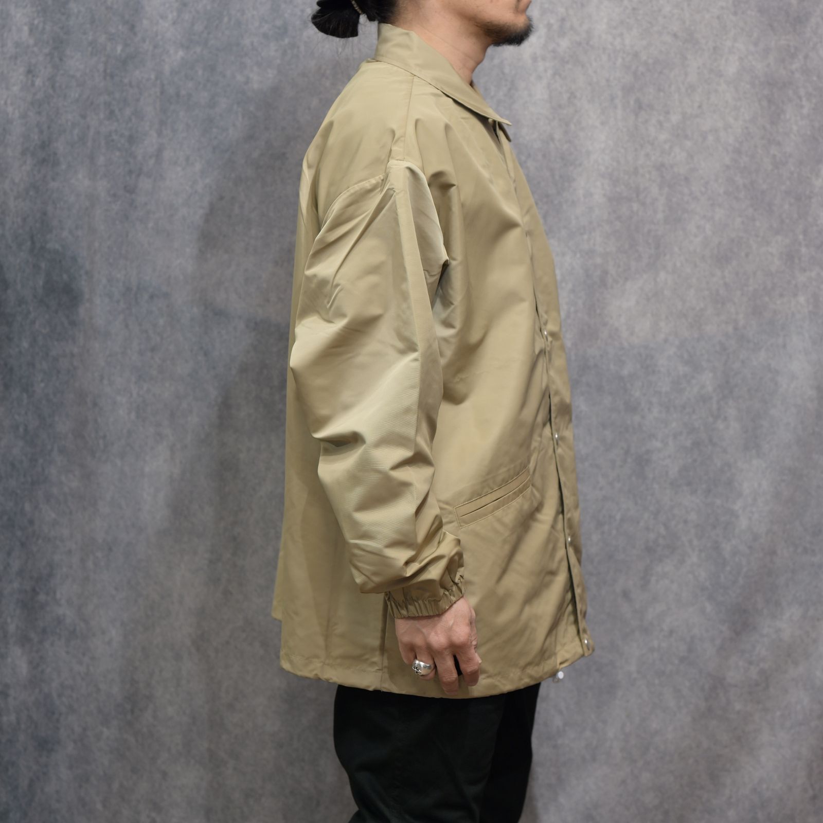 COACH JACKET （BEIGE） / コーチジャケット （ベージュ） 2026SS-JK-2-YT