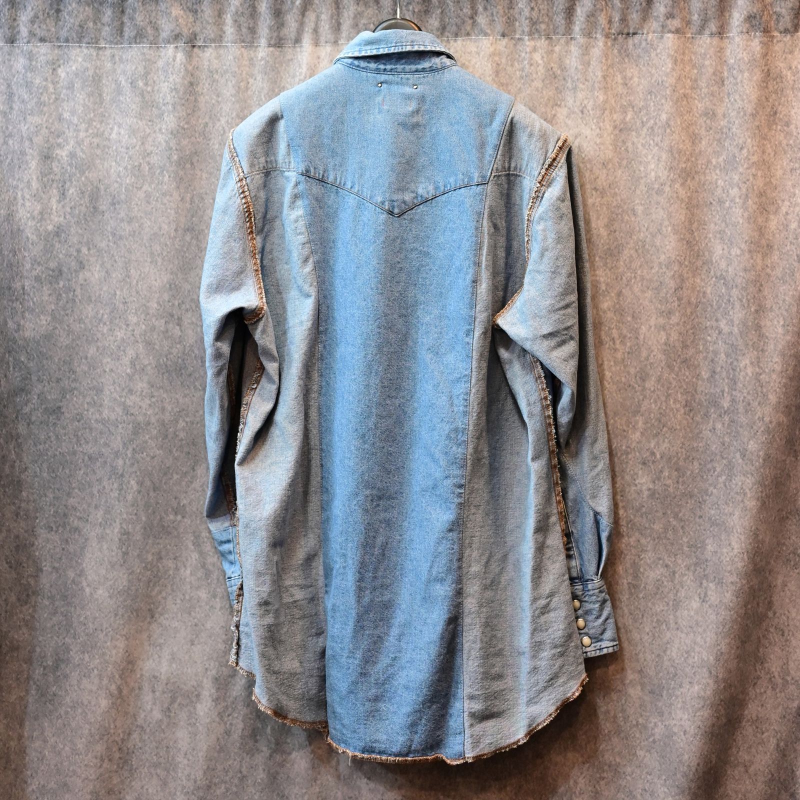 OLD PARK×MINEDENIM Inside out Western SH （USS） / MND-25SSOP001
