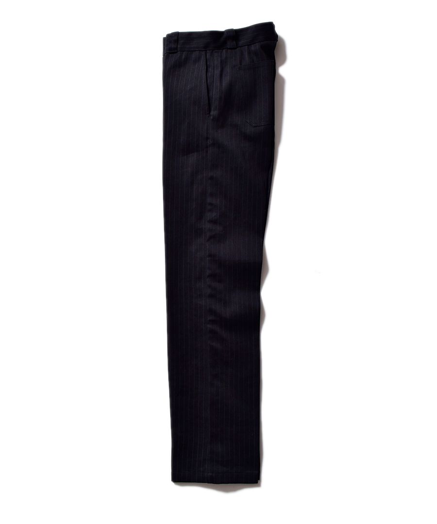 Discharge Stripe Wide Denim Baker PS