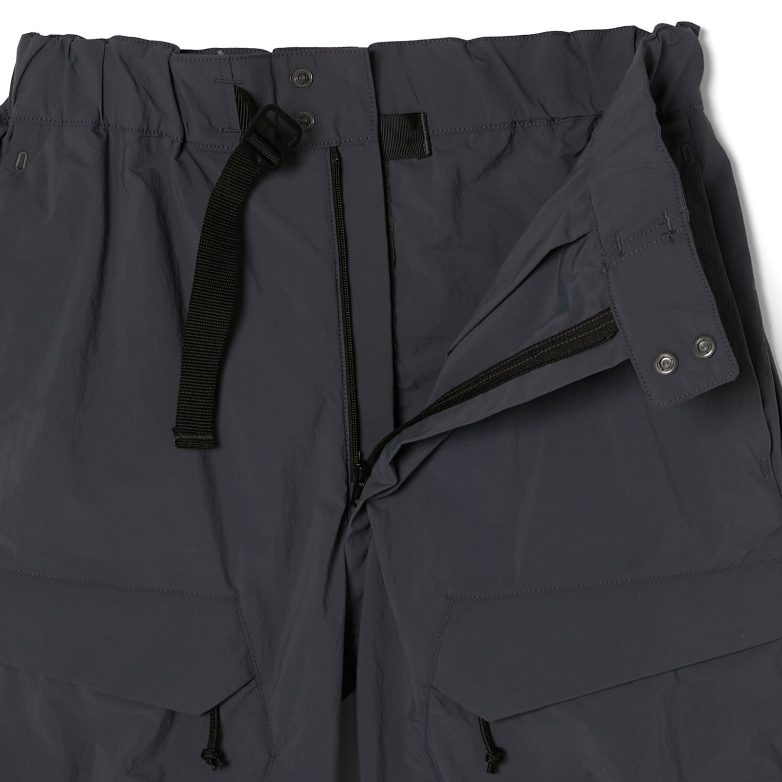 WEBBING BELT HALF PANTS （CHARCOAL） / ハーフパンツ （チャコール） / 9251-CP51-003