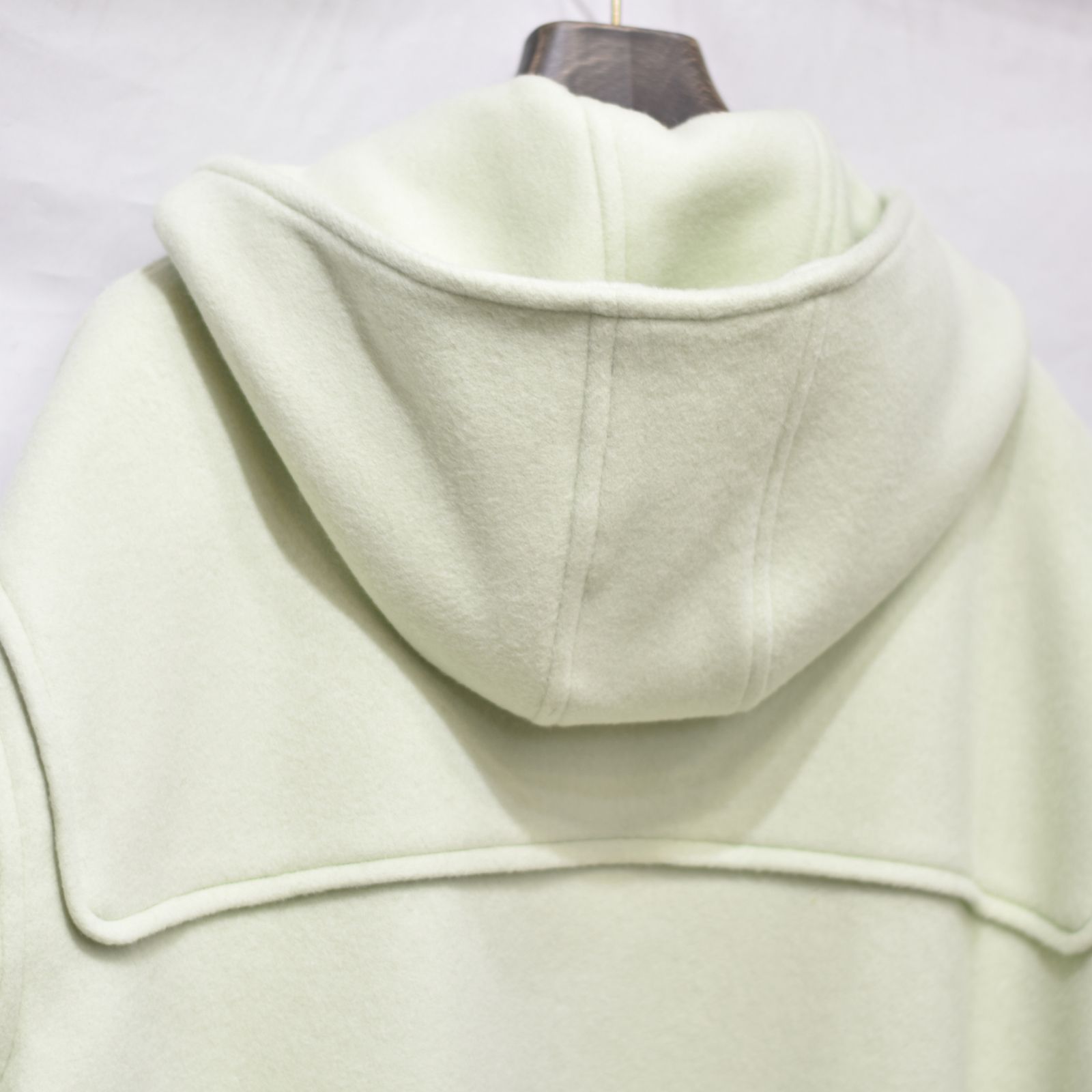 WOOL MELTON HEART DUFFLE COAT (MINT) / ウールメルトン ハート ダッフルコート