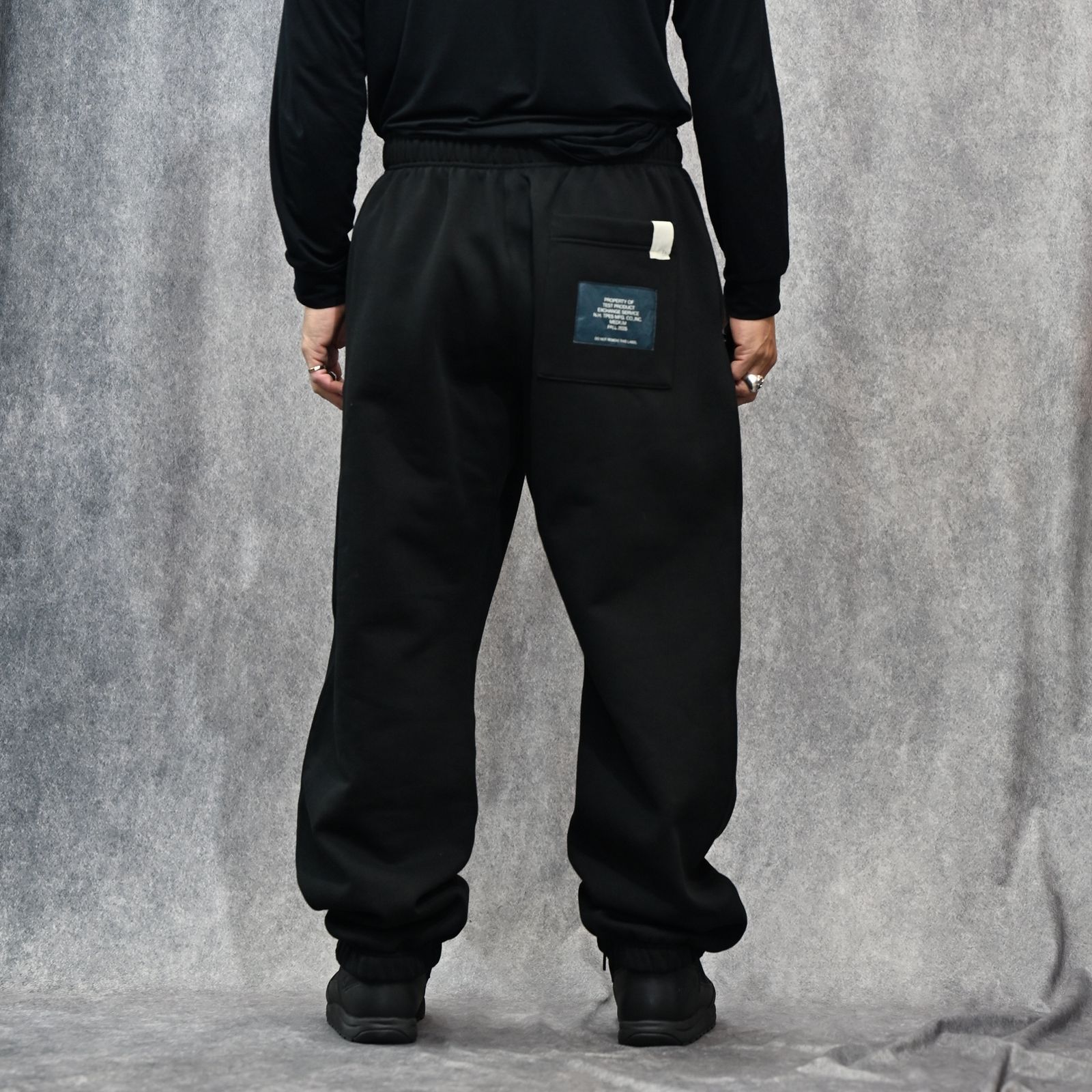 EXCHANGE SERVICE SWEAT PANTS  （BLACK） / エクスチェンジ スウェットパンツ （ブラック） 9252-CP80