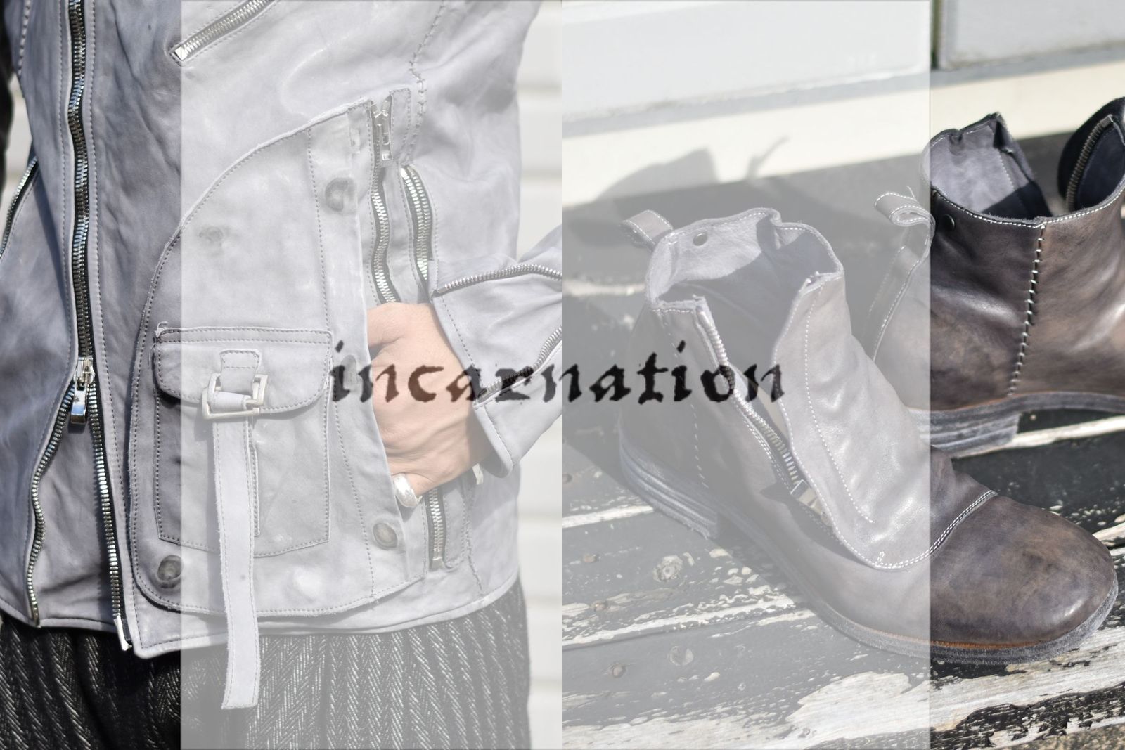 incarnation / インカーネーション 【HORSE LEATHER / 82N （GRAY