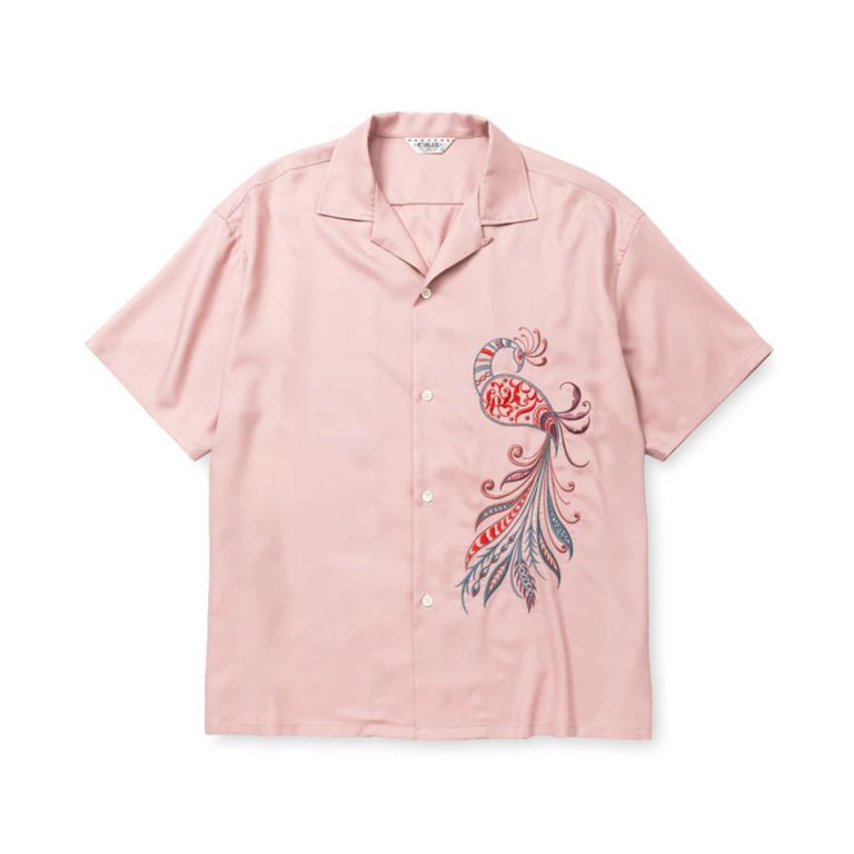CALEE - × MIHO MURAKAMI EMBROIDERY SH (PINK) / × 村上実帆
