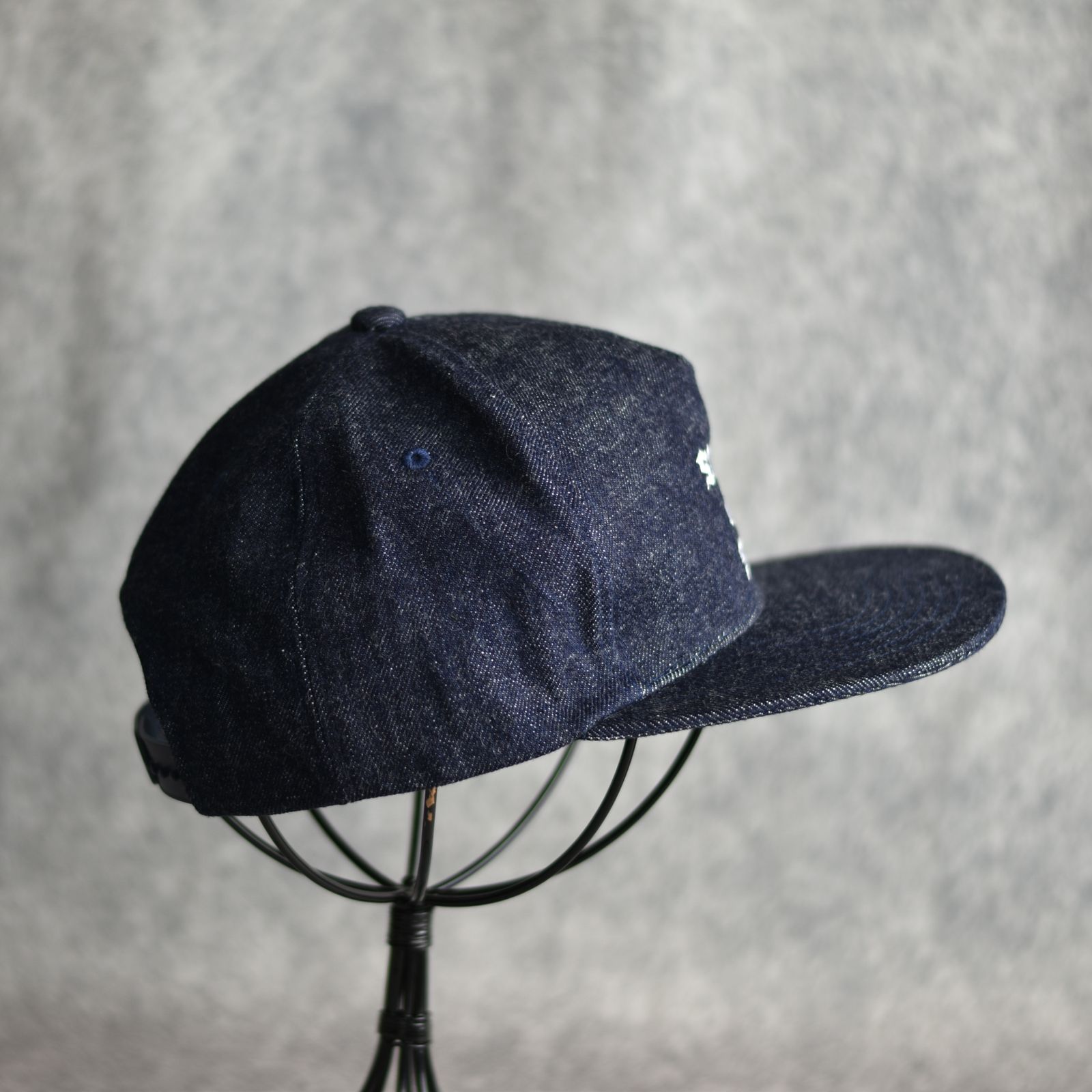 "S.V.D.S.H" DENIM CAP (INDIGO BLUE) / デニム ベースボールキャップ