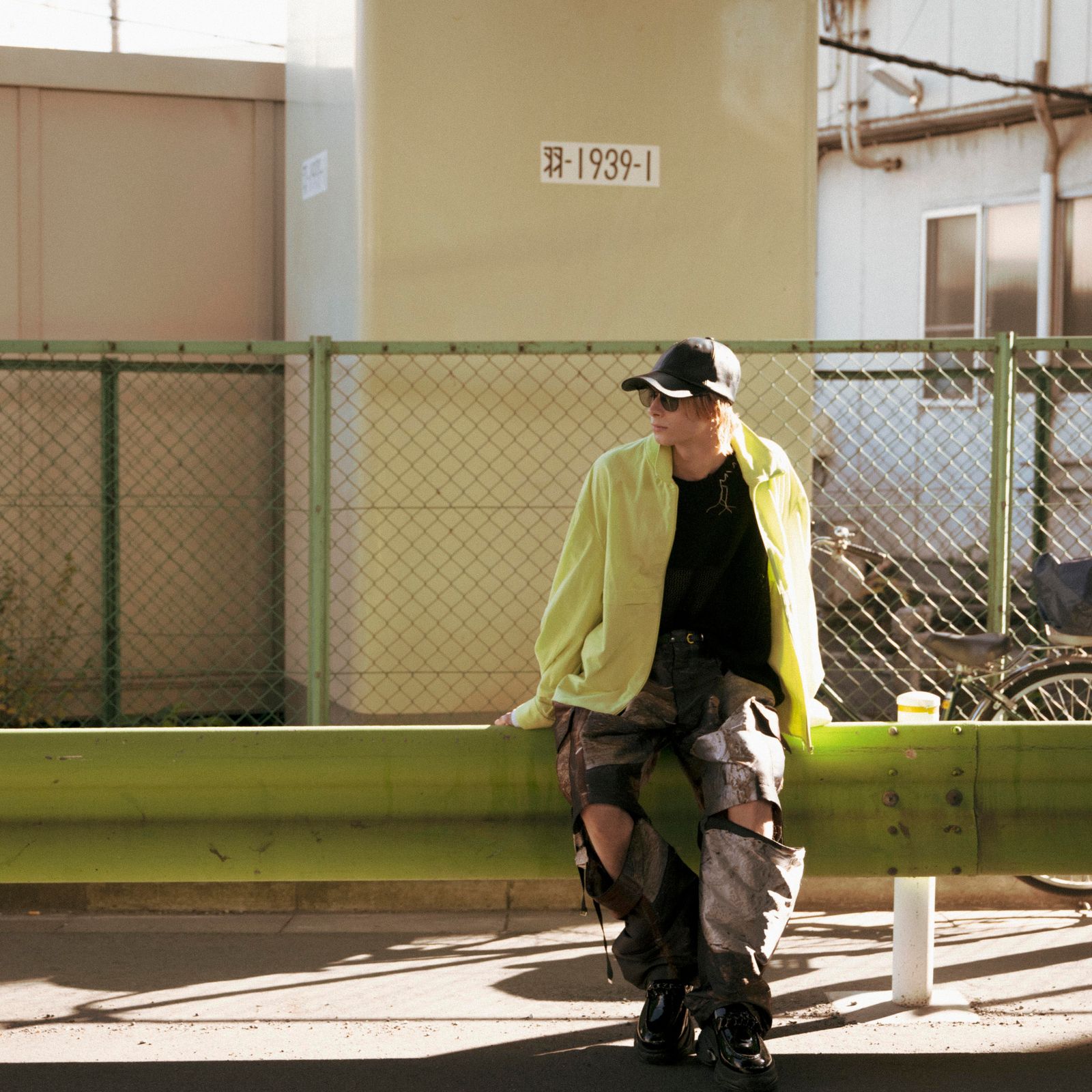 トラックシャツブルゾン / LB24AW-SHBL01-OMS (NEON GREEN)