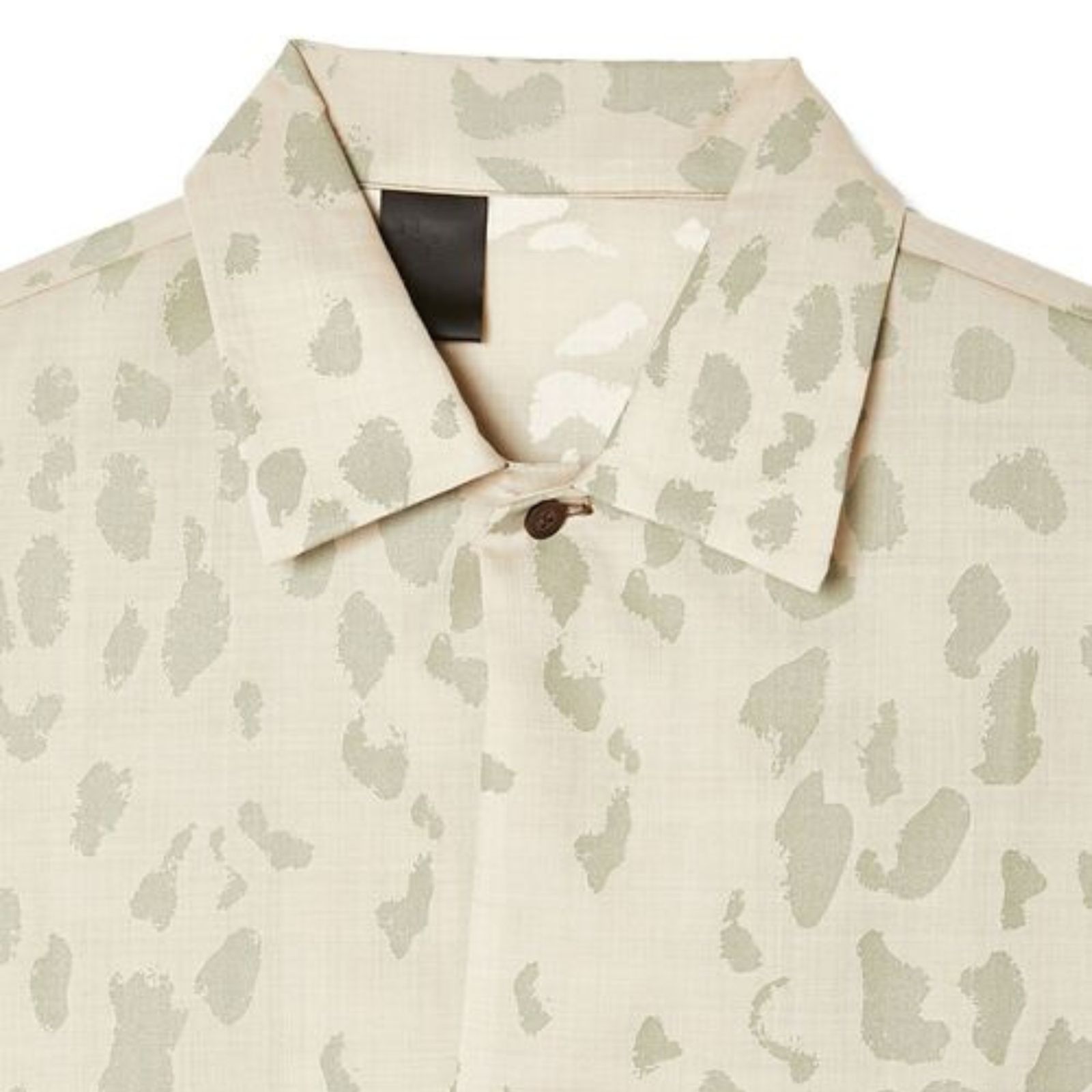 HALF SLEEVE SHIRT （BEIGE / ベージュ）｜半袖シャツ レオパード柄｜2261-SH53-018