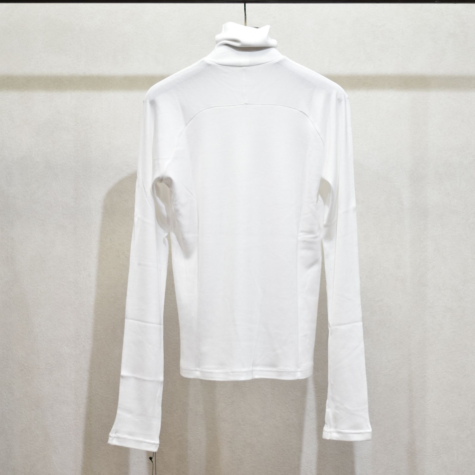 COTTON JERSEY TURTLE NECK TOP"