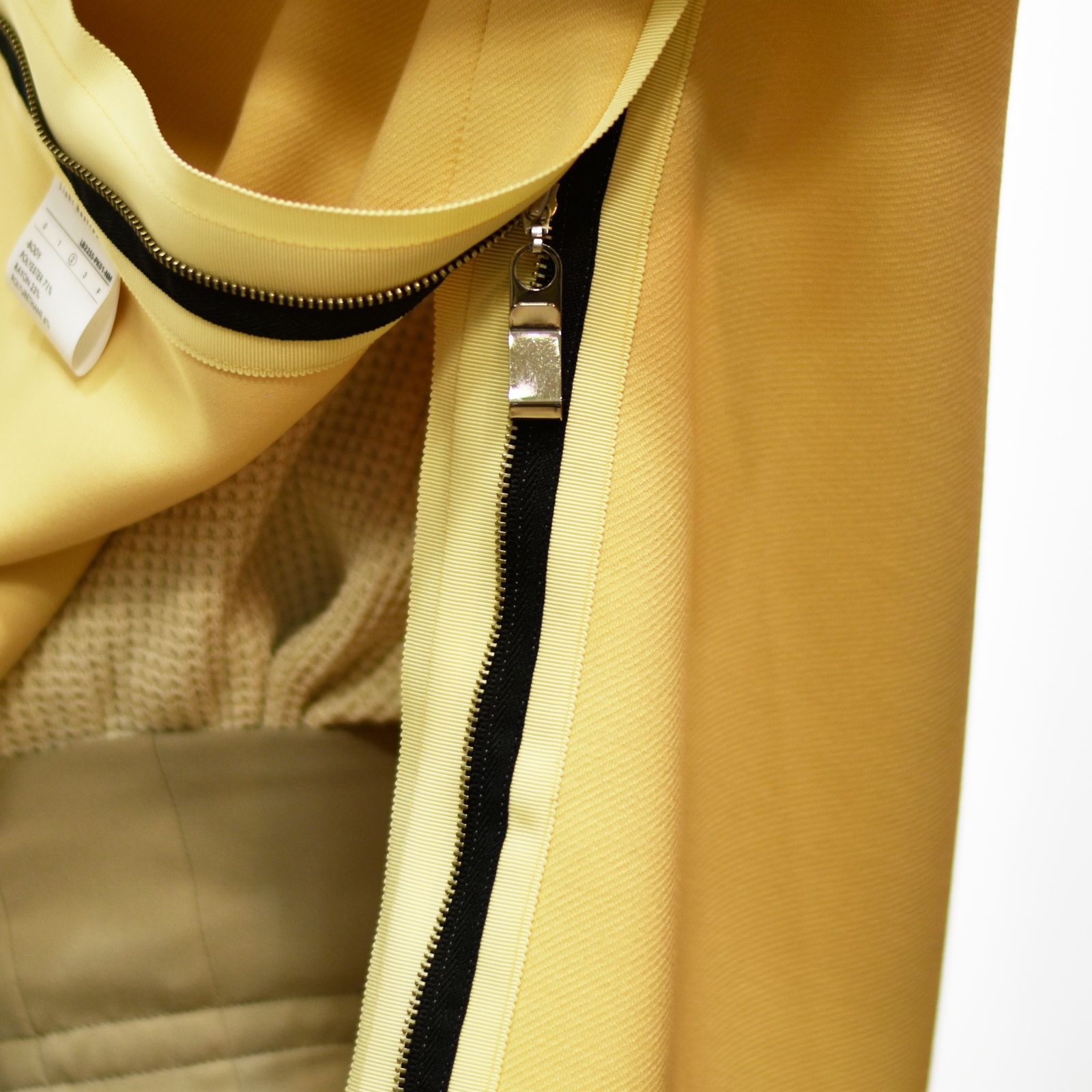 ジップベント フーディ / LB22SS-PK01-NM (PALE YELLOW)