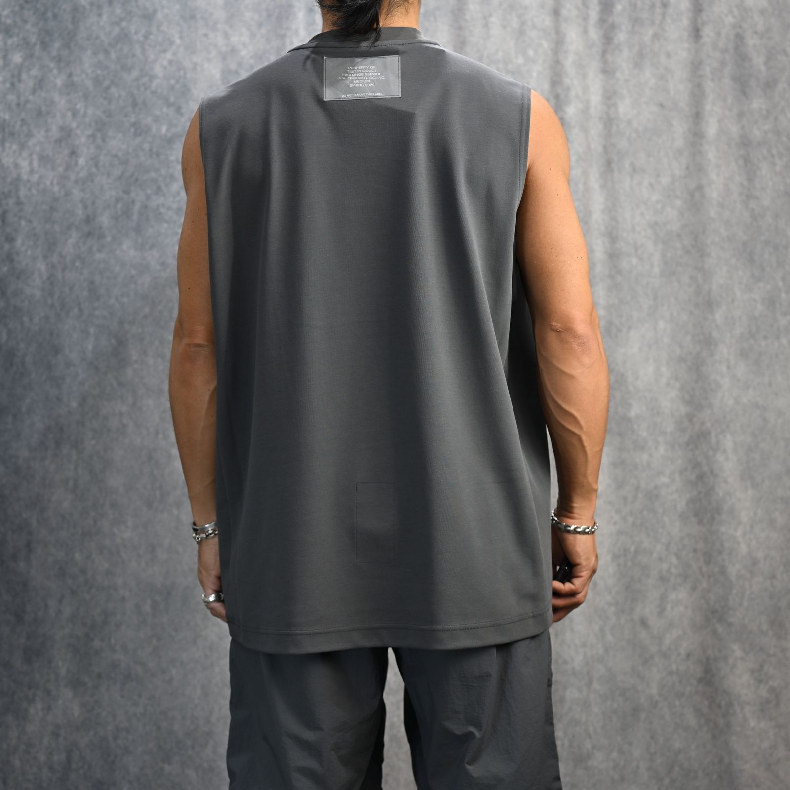 TANK TOP （CHARCOAL） / ノースリーブ （チャコール） / 9251-CS54-013