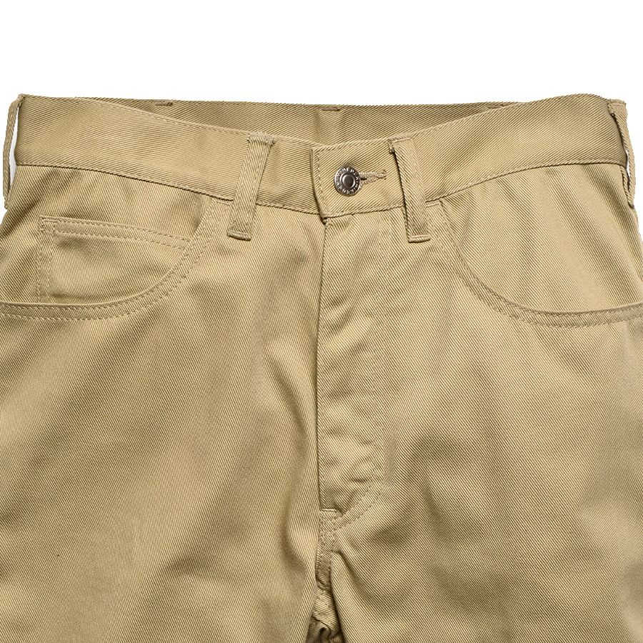 OC/RE Slim Flare 5pocket （BEI） / スリムフレアシルエット5ポケットパンツ （ベージュ）
