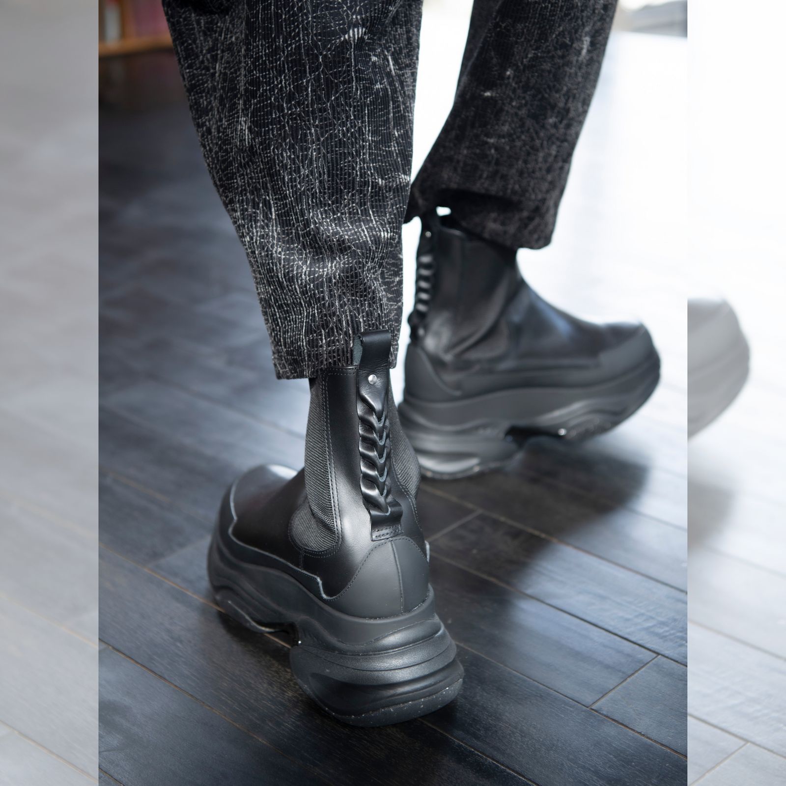 サイドゴアブーツ / LB22AW-SHOES02 (BLACK)