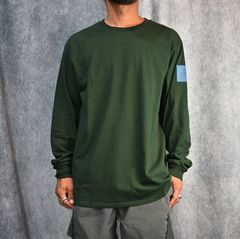 LONG SLEEVE T-SHIRT （D.KHAKI） / ロングスリーブ TEE （ダークカーキ）