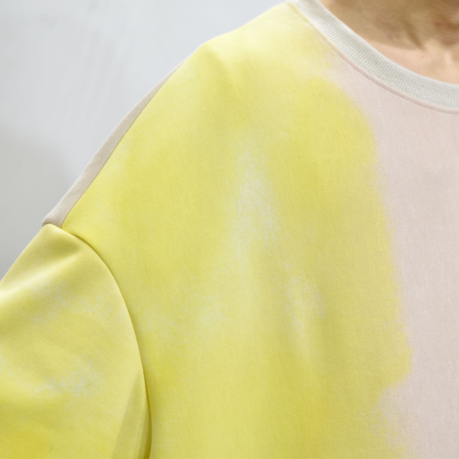 サイドベンツルーズTシャツ / LB22AW-TE03-BD (SUNSET×YELLOW)