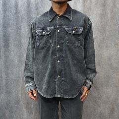 × Wrangler SHIRT （BLACK）｜× ラングラー コーデュロイシャツ｜6252-WR01