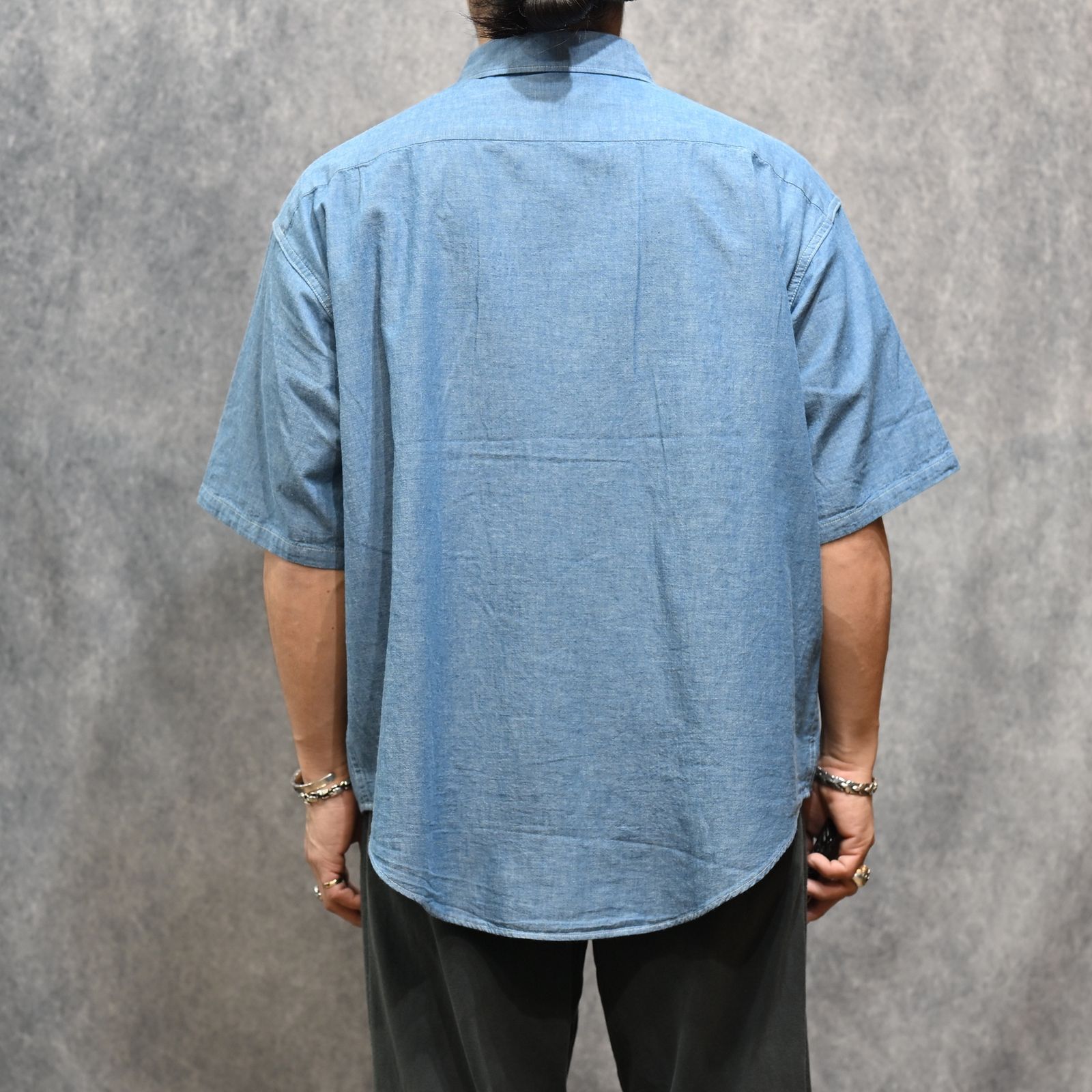 × BIGMAC HALF SLEEVE SHIRT （BLUE / ブルー）｜半袖シャツ｜2261-SH60-027