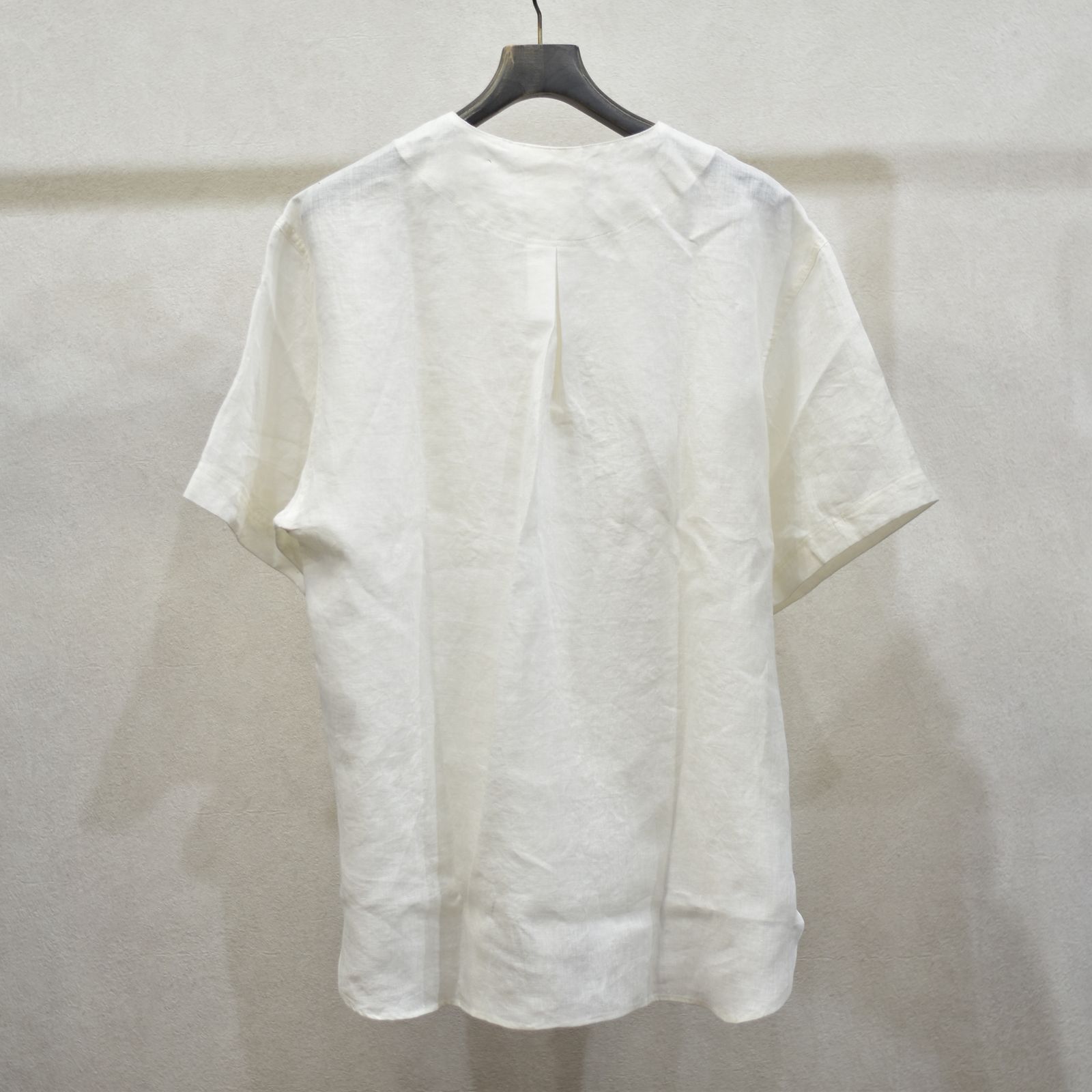 Koikuchi Shirt "HANABI" (WHITE) / 鯉口シャツ