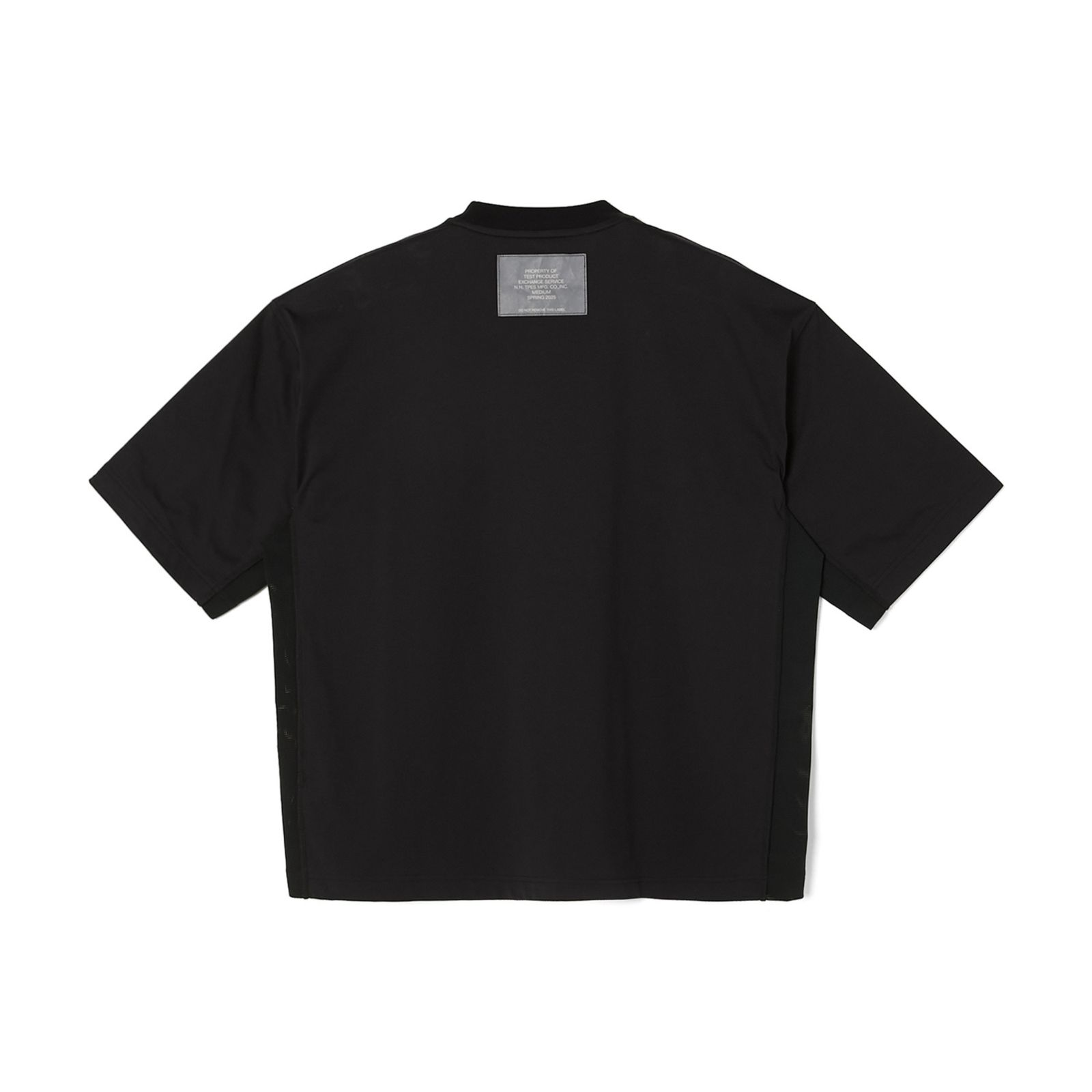 SIDE-PANEL T-SHIRT （BLACK） / ドロップショルダー Tシャツ （BLACK） 9251-CS53-015