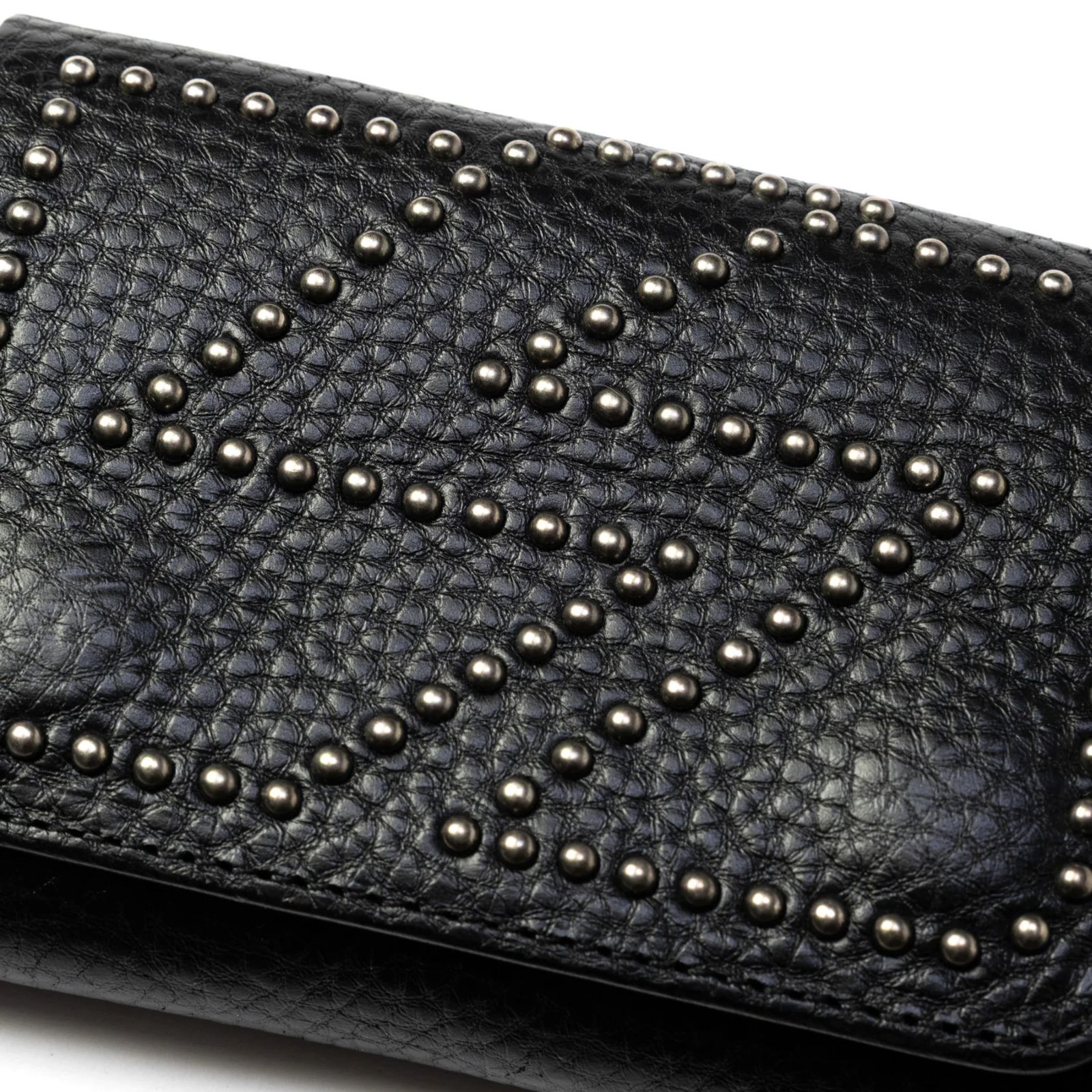 LIGHTNING LEATHER FLAP HALF WALLET ＜EXCLUSIVE＞ (BLACK)｜フラップハーフウォレット 三つ折り財布｜CL-26SS007LE EX