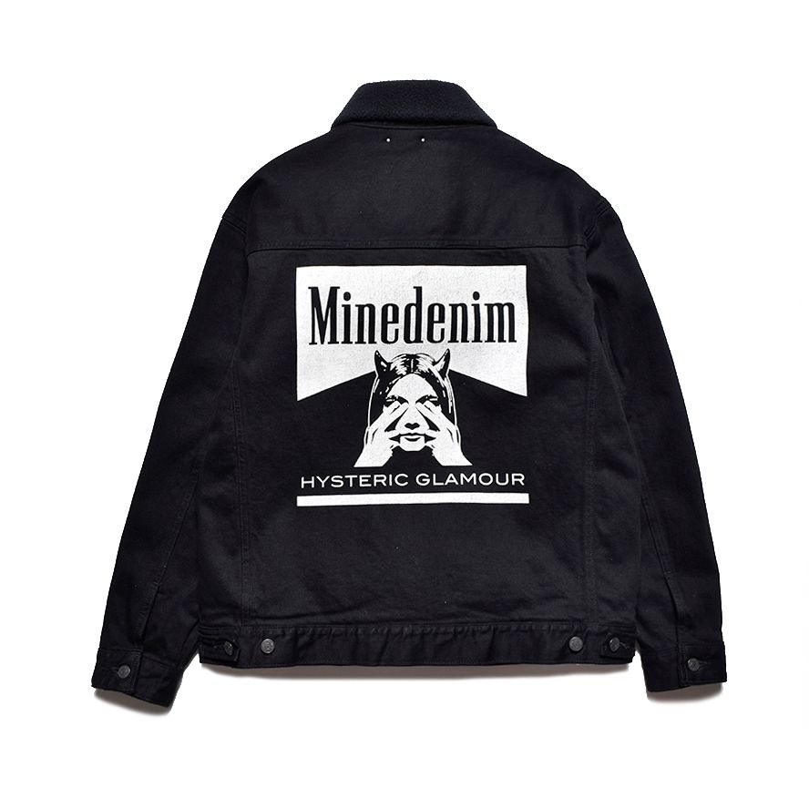 MINEDENIM - HYSTERIC GLAMOUR×MINEDENIM Denim Jacket （BLK） / ヒステリックグラマー コラボ  デニムジャケット （ブラック） | chord online store