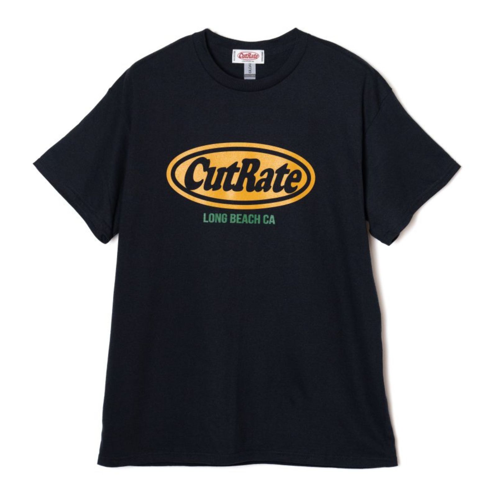 CUTRATE LOGO S/S TEE (BLACK) / プリントTシャツ