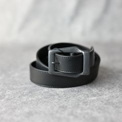 GUIDIカーフ 白鞣し30㎜ ベルト (BLACK / ブラック) / 889-05