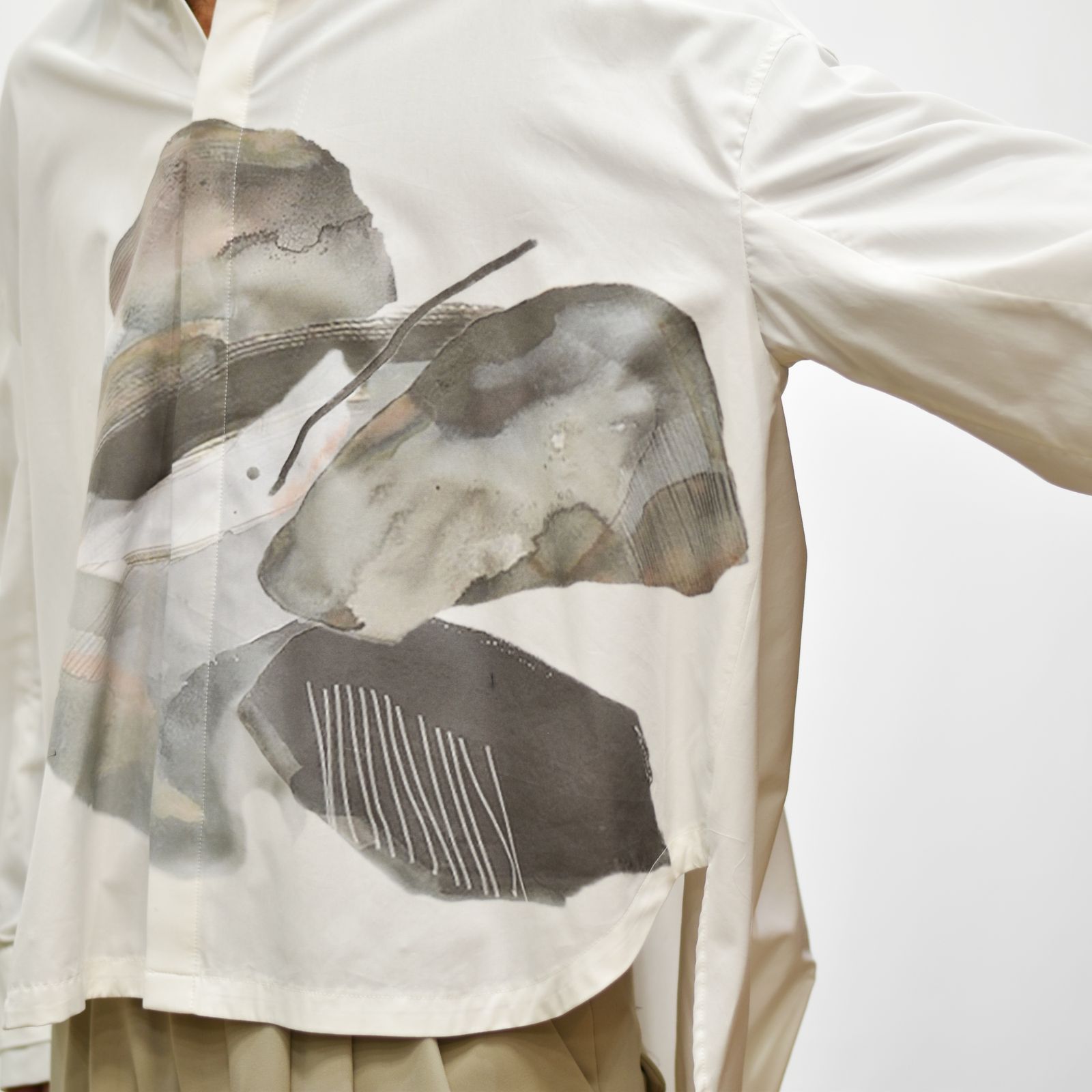 ルーズシャツ / LB22SS-SH02-PR (WHITE)