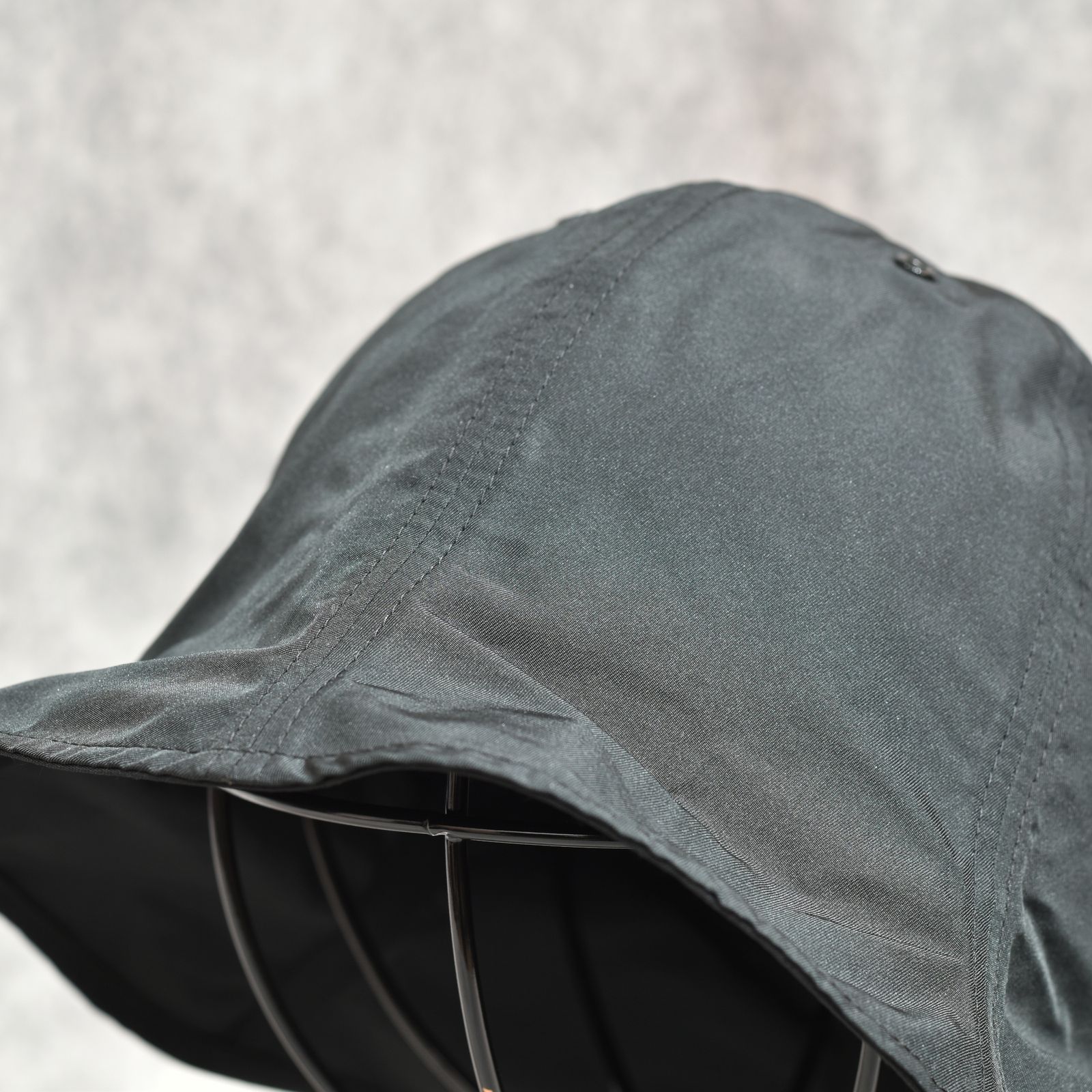Limonta Twill Tulip Hat "EGGMAN" (BLACK)｜チューリップハット｜Y01004