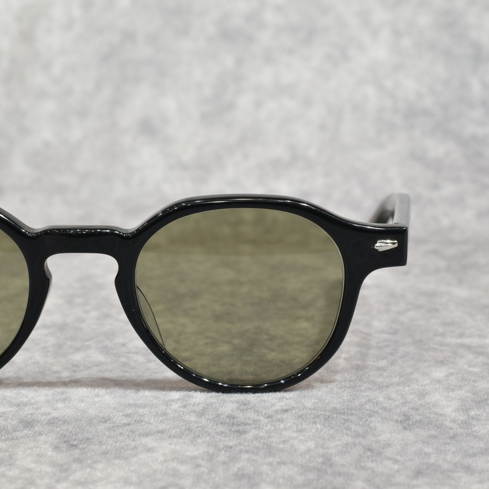 BOSTON TYPE GLASSES (BLACK DEMI / KHAKI)｜ボストン サングラス｜CL-26SS003G
