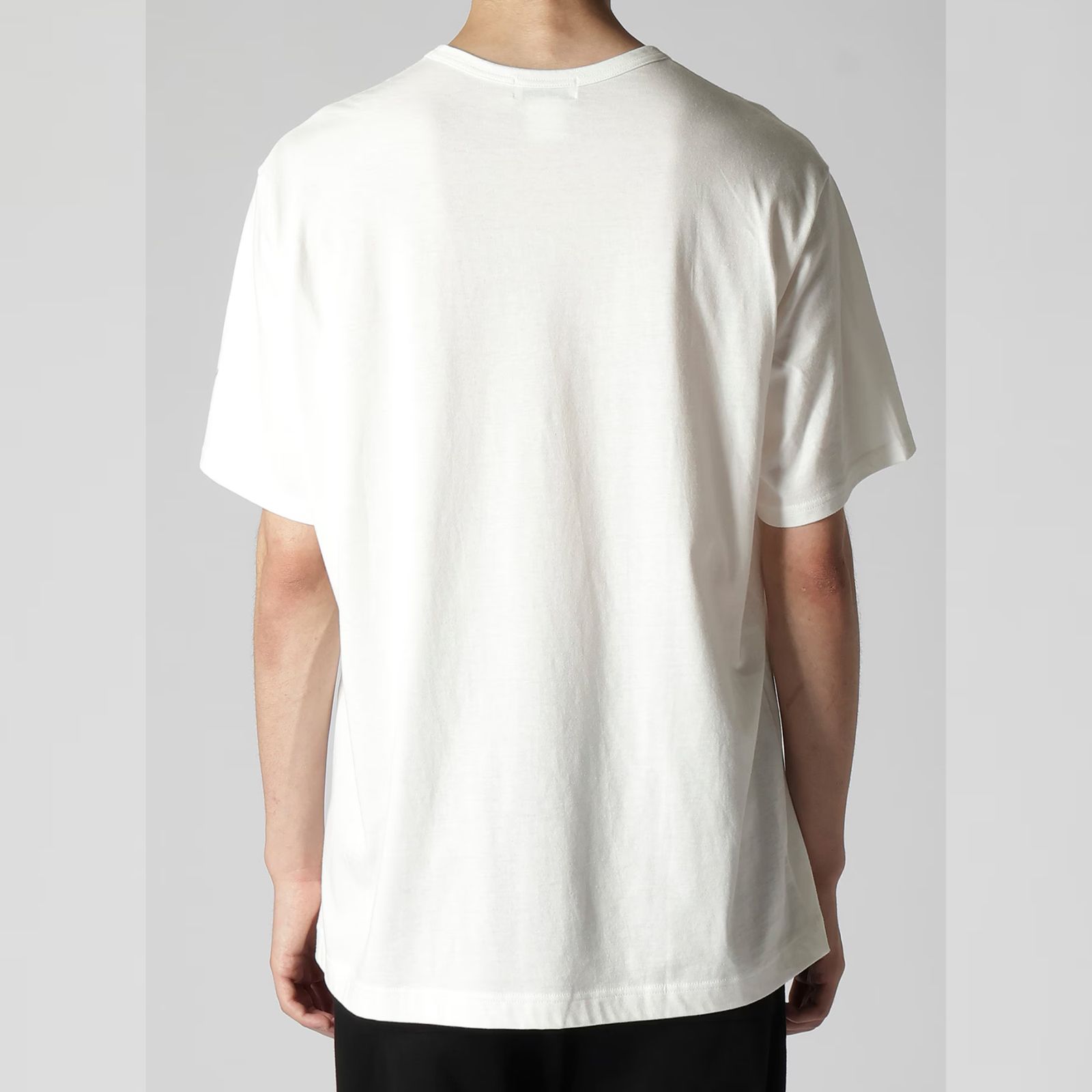 YYH PT SHORT SLEEVE T （WHITE） ロゴプリント Tシャツ （ホワイト）