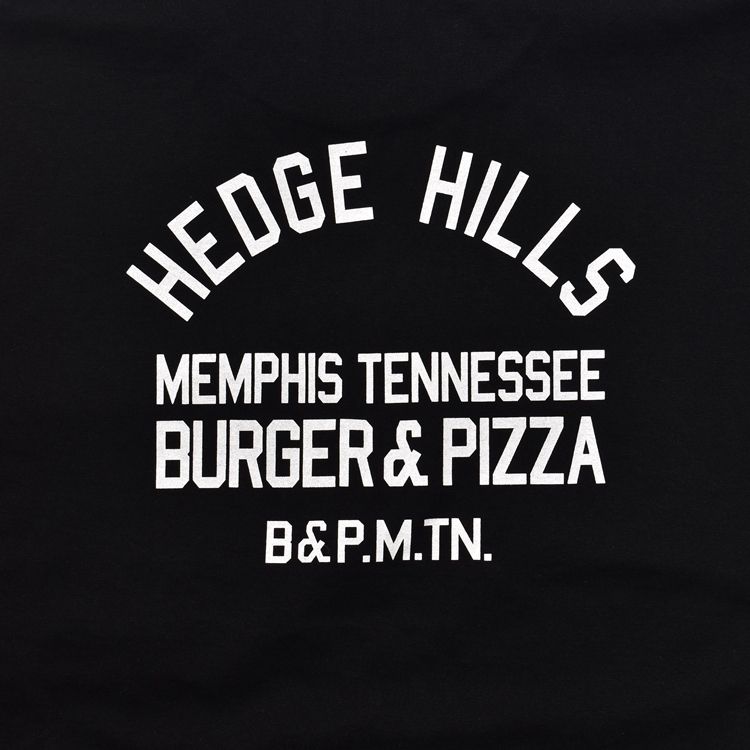 Hedge Hills Burger Shop T-SH （BLK） プリント Tシャツ （ブラック）｜2605-4002