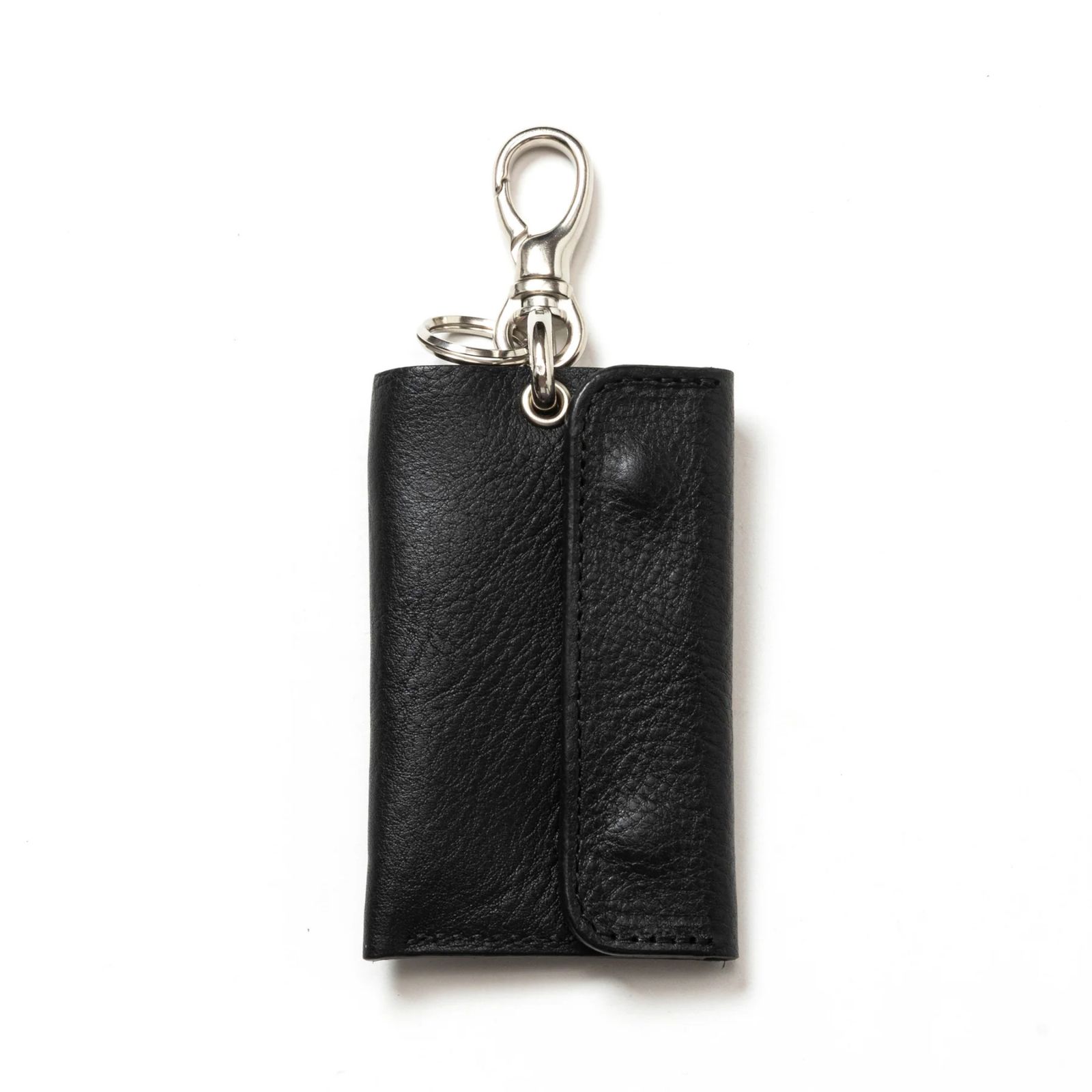STUDS LEATHER KEY CASE (BLACK)｜スタッズ レザー キーケース｜CL-25AW025LE