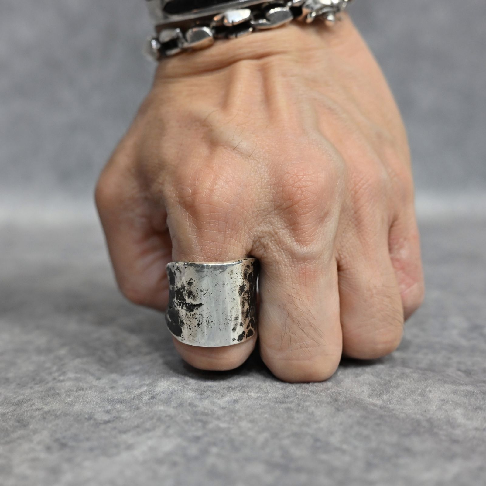 BEND RING  （24号）｜ SILVERS 純銀