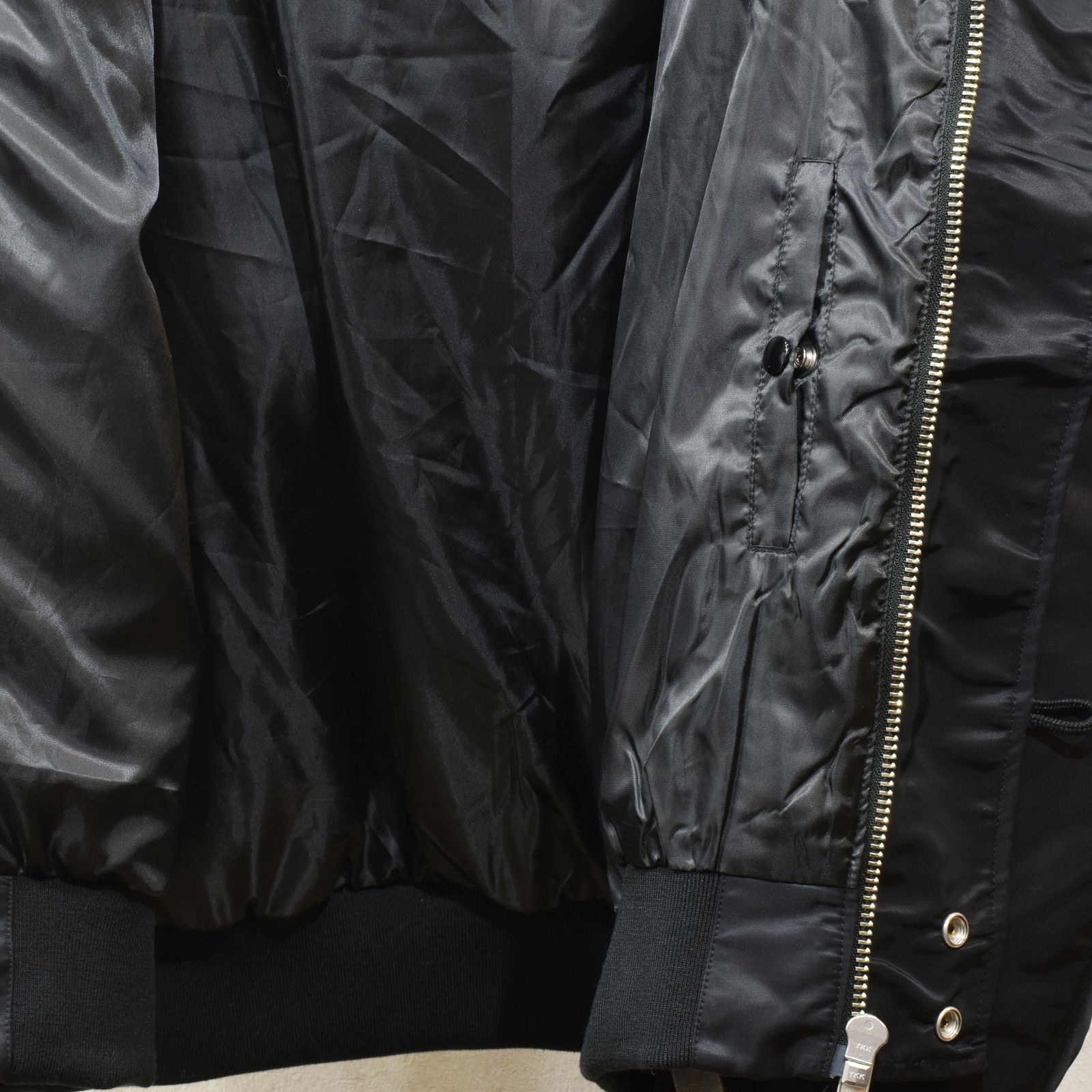 PENTAGRAM N-2B FLIGHT JKT (BK)｜ペンタグラム フライトジャケット｜PD26AJ04