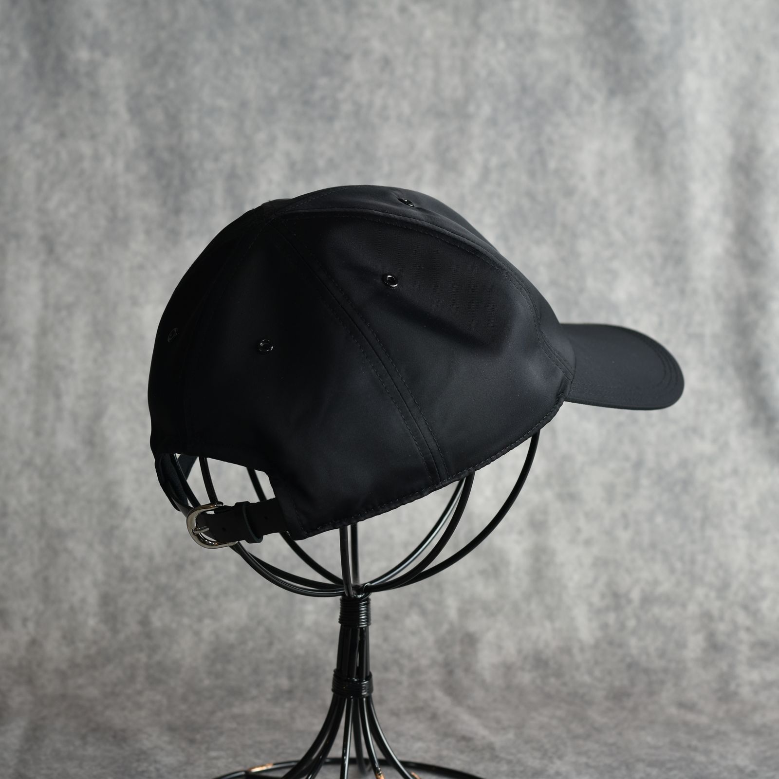 SOLARIS&CO. - Nylon Twill Curved Visor Cap 